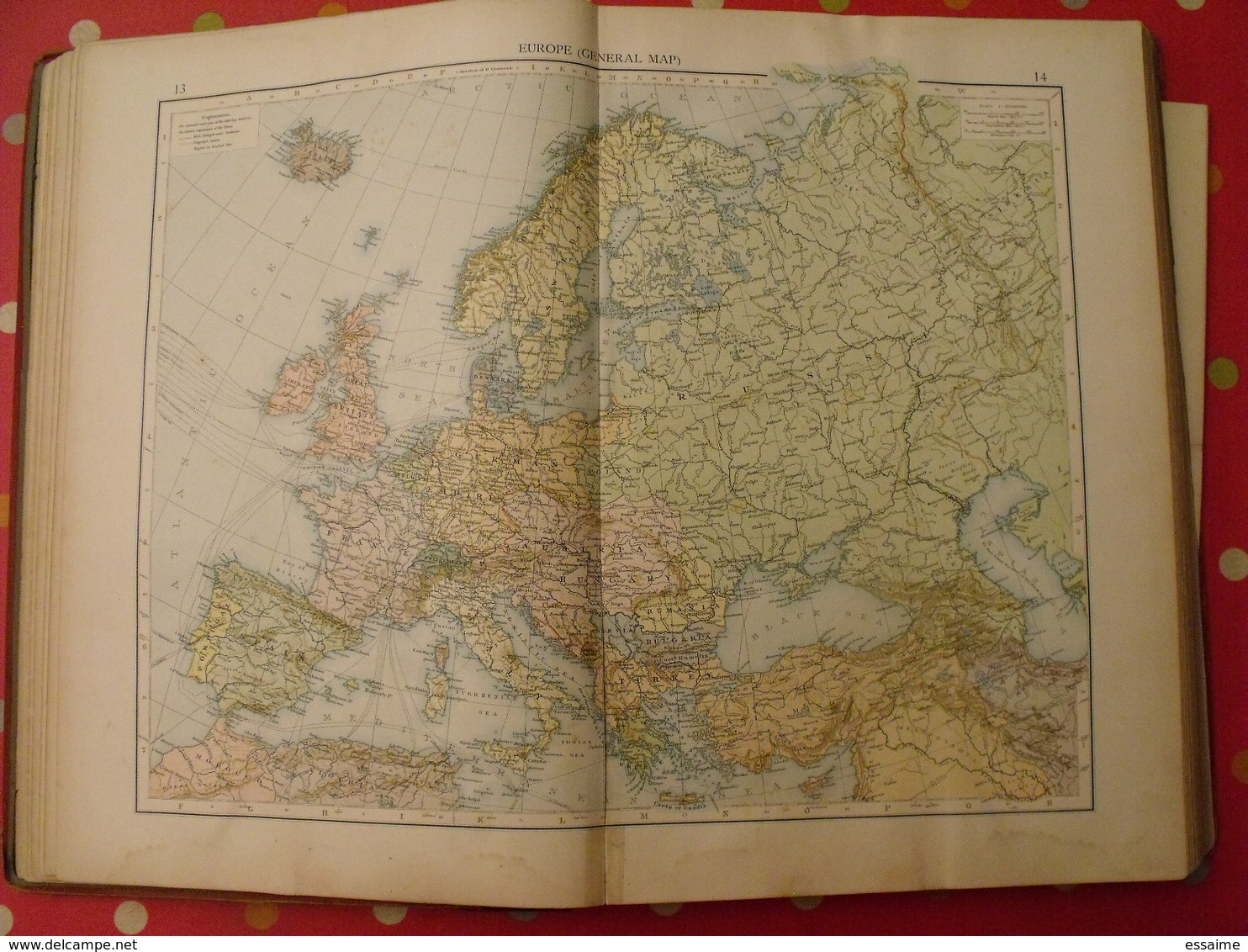 "the Times" Atlas published at the office of "the Times" 1900. 132 pages of Maps (196 Maps) + alphabetical index