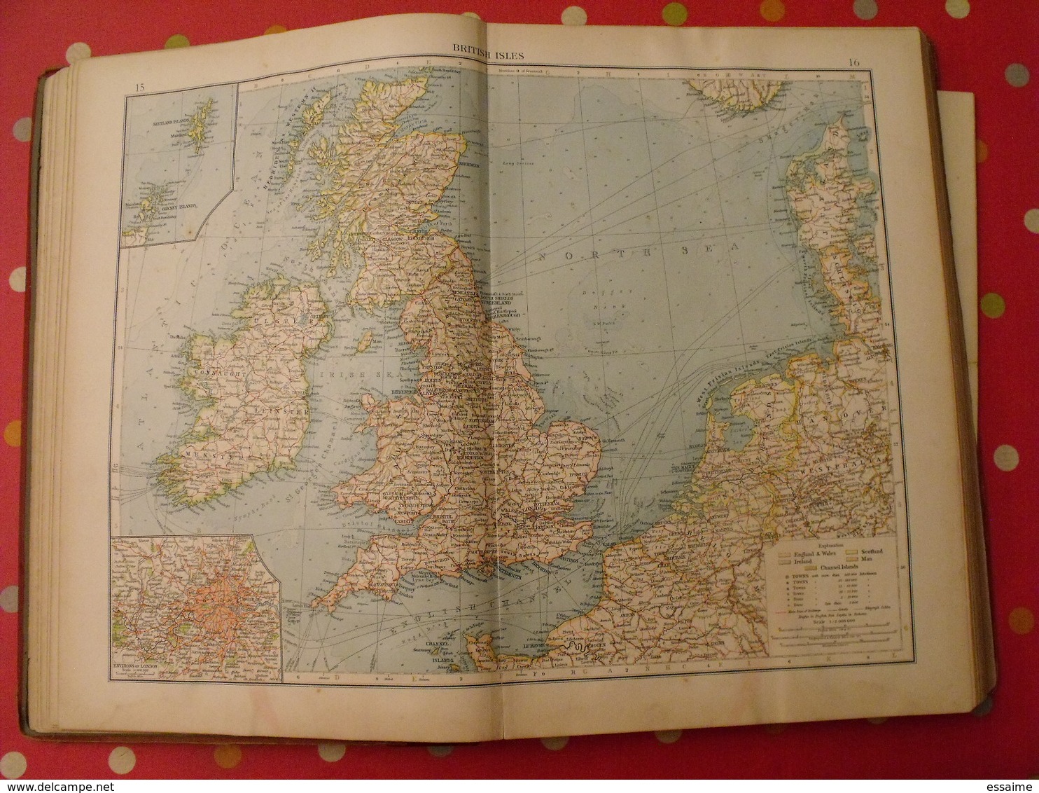 "the Times" Atlas published at the office of "the Times" 1900. 132 pages of Maps (196 Maps) + alphabetical index