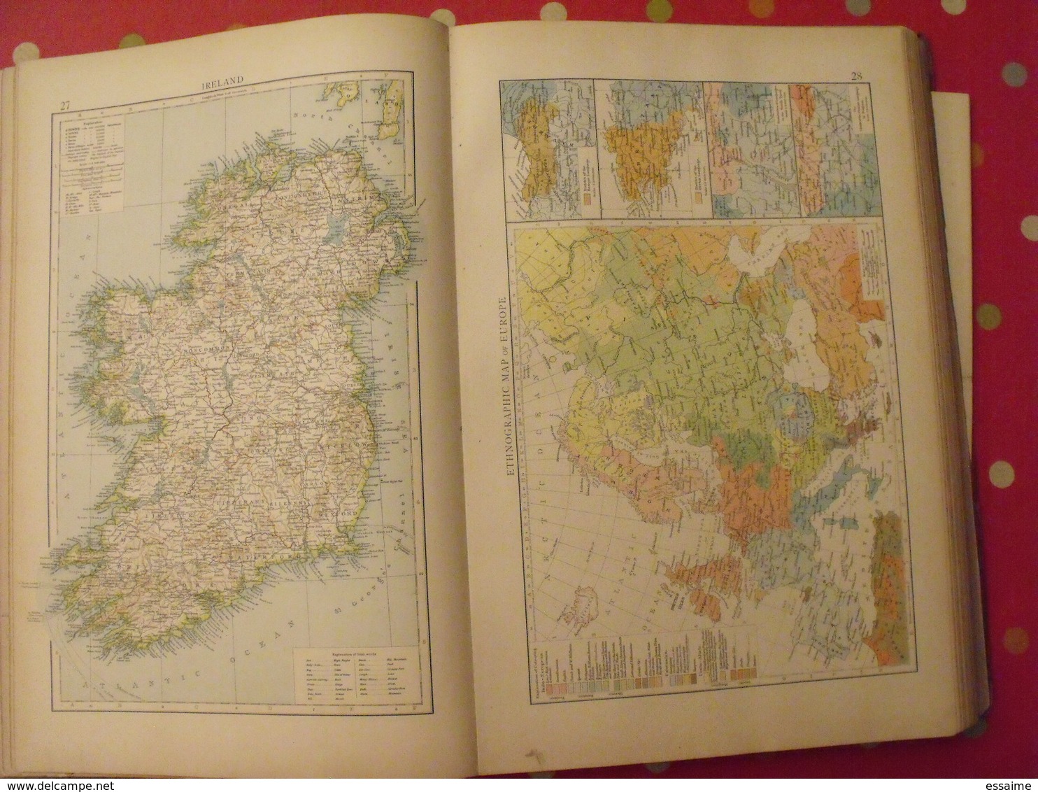 "the Times" Atlas published at the office of "the Times" 1900. 132 pages of Maps (196 Maps) + alphabetical index