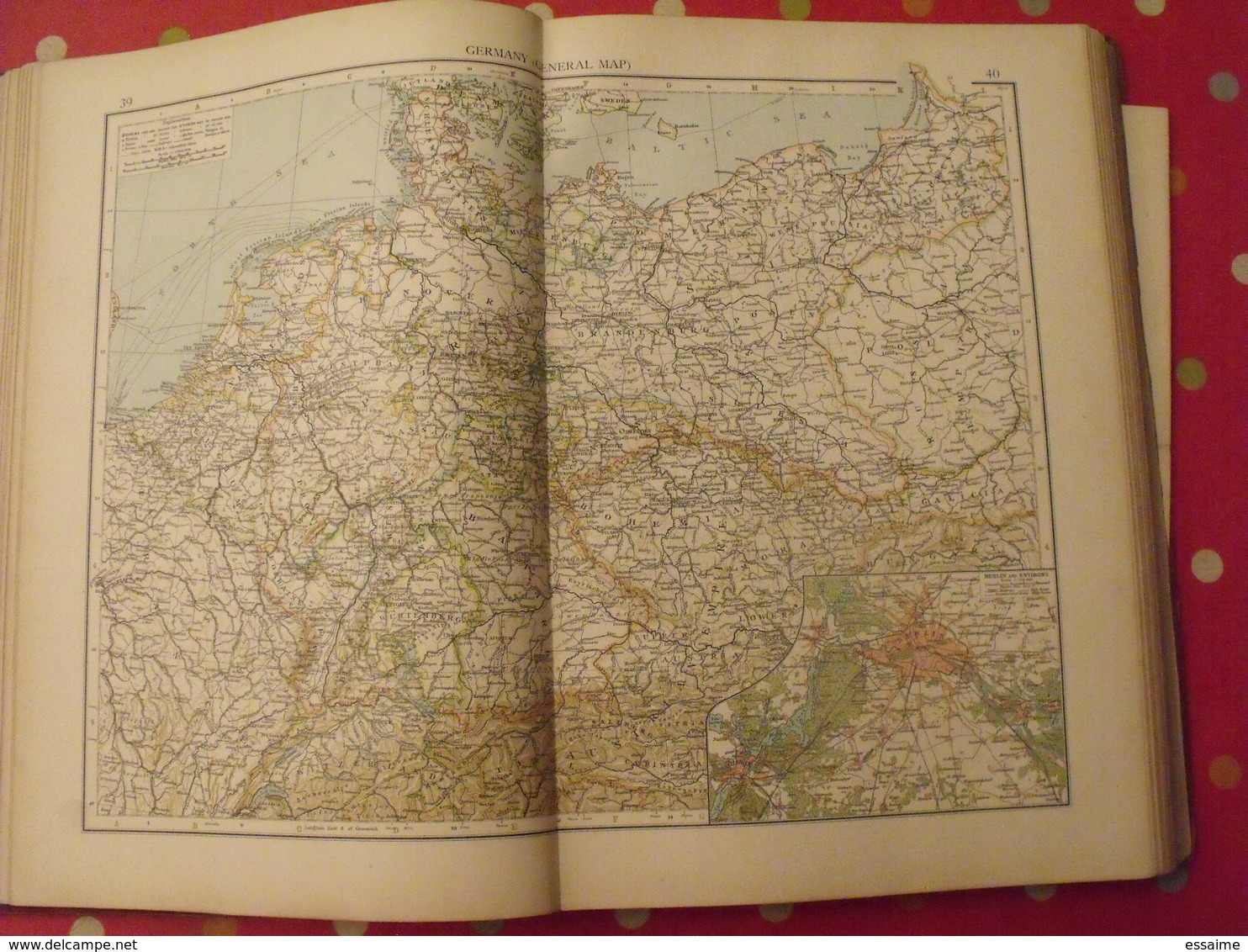 "the Times" Atlas published at the office of "the Times" 1900. 132 pages of Maps (196 Maps) + alphabetical index