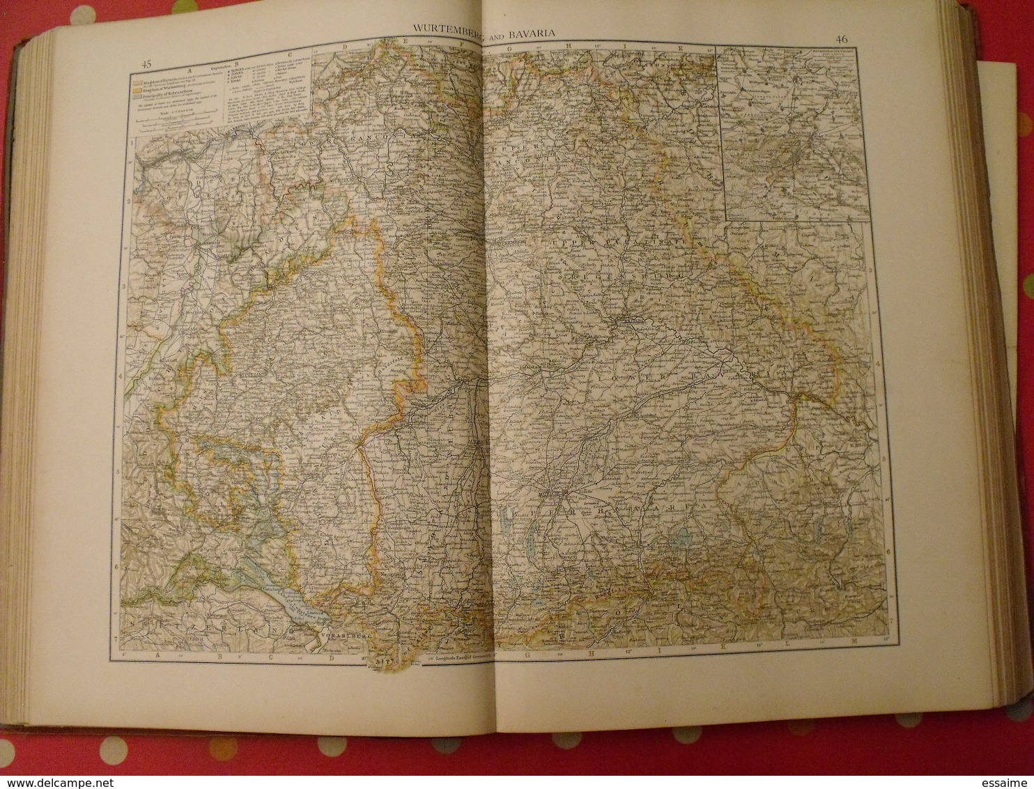 "the Times" Atlas published at the office of "the Times" 1900. 132 pages of Maps (196 Maps) + alphabetical index