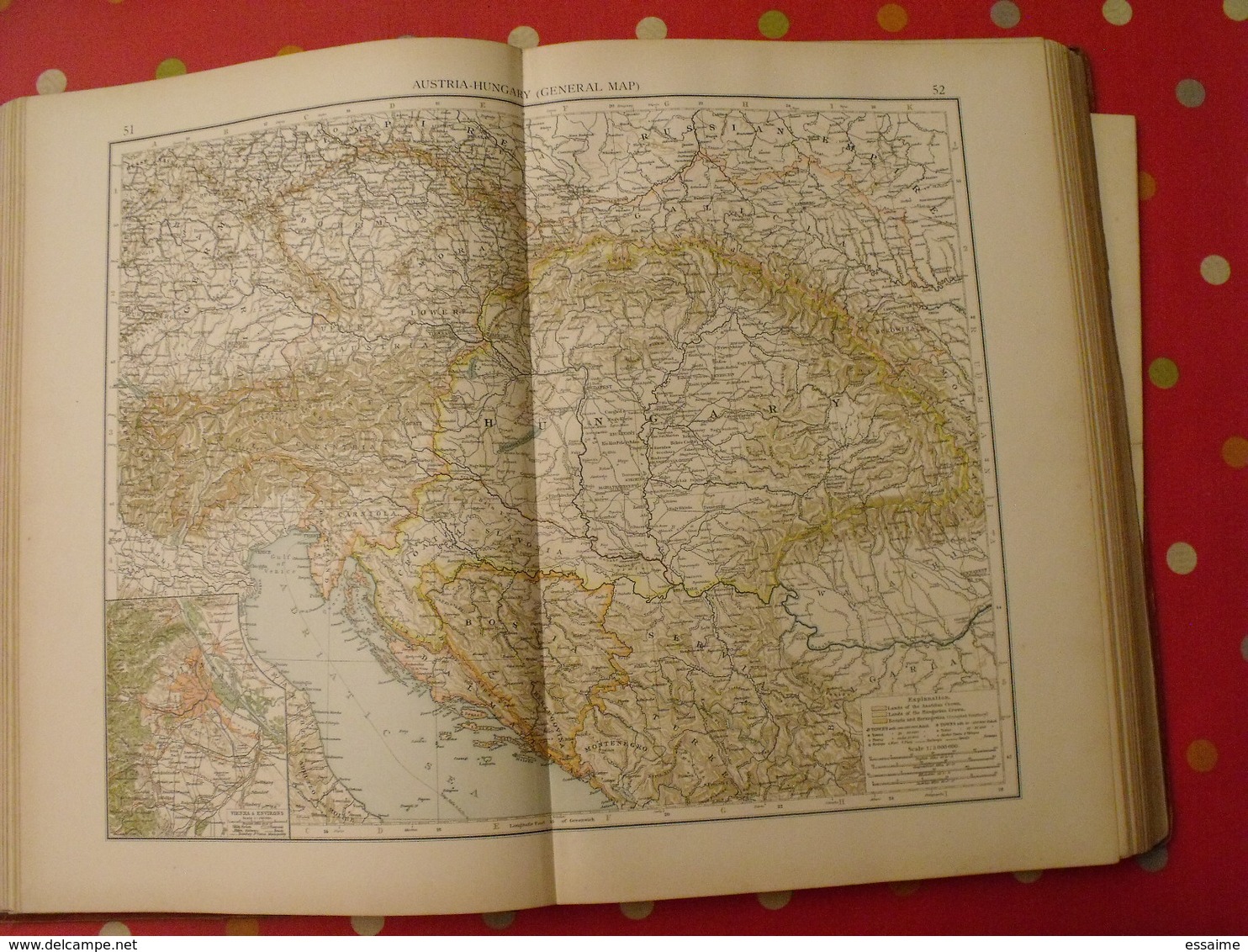 "the Times" Atlas published at the office of "the Times" 1900. 132 pages of Maps (196 Maps) + alphabetical index