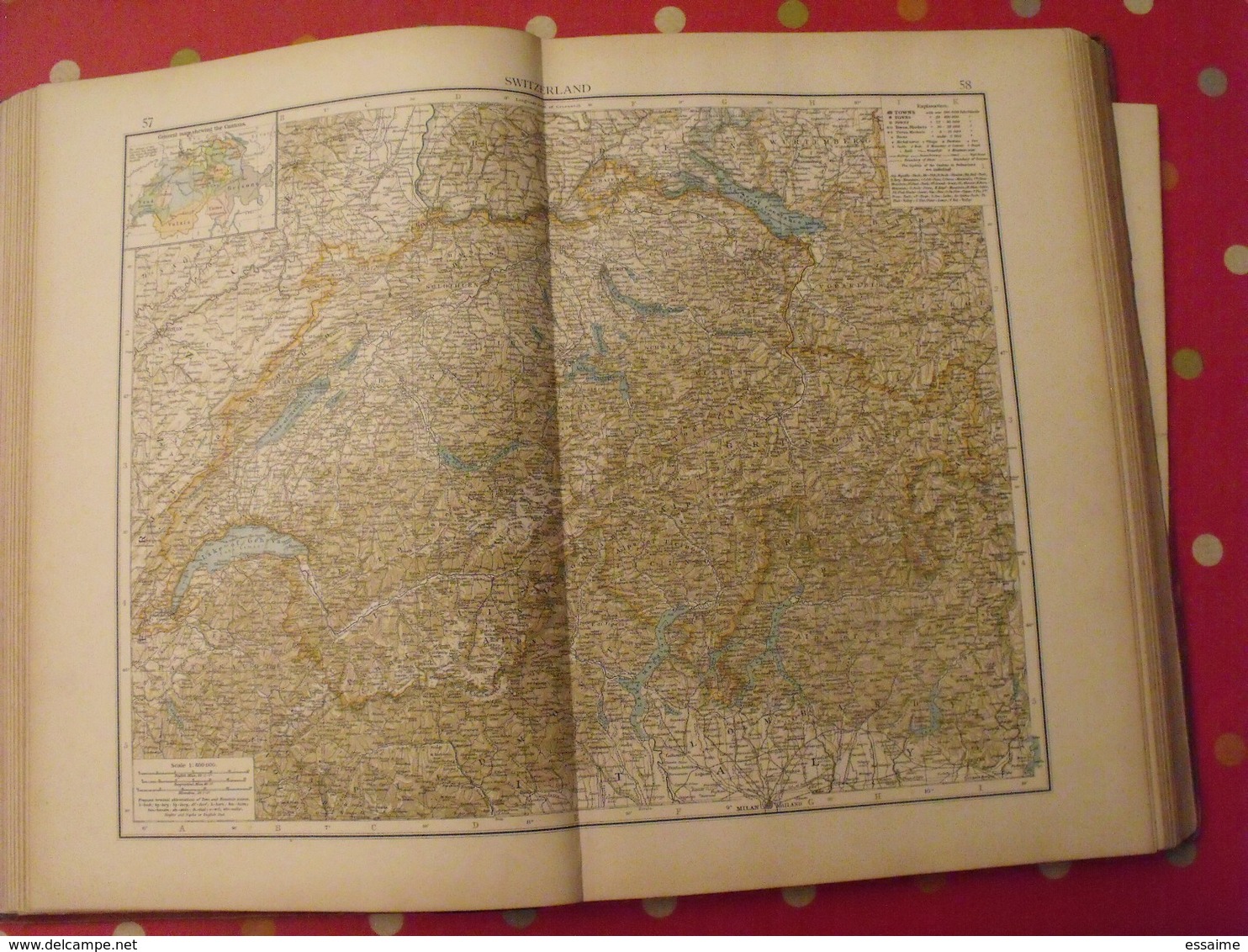 "the Times" Atlas published at the office of "the Times" 1900. 132 pages of Maps (196 Maps) + alphabetical index