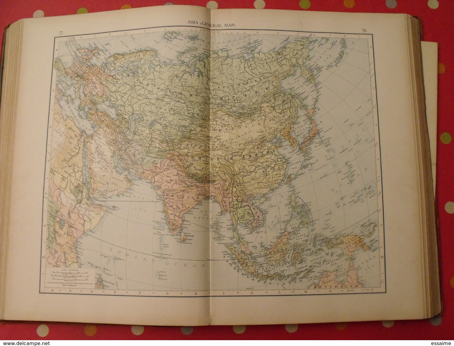 "the Times" Atlas published at the office of "the Times" 1900. 132 pages of Maps (196 Maps) + alphabetical index