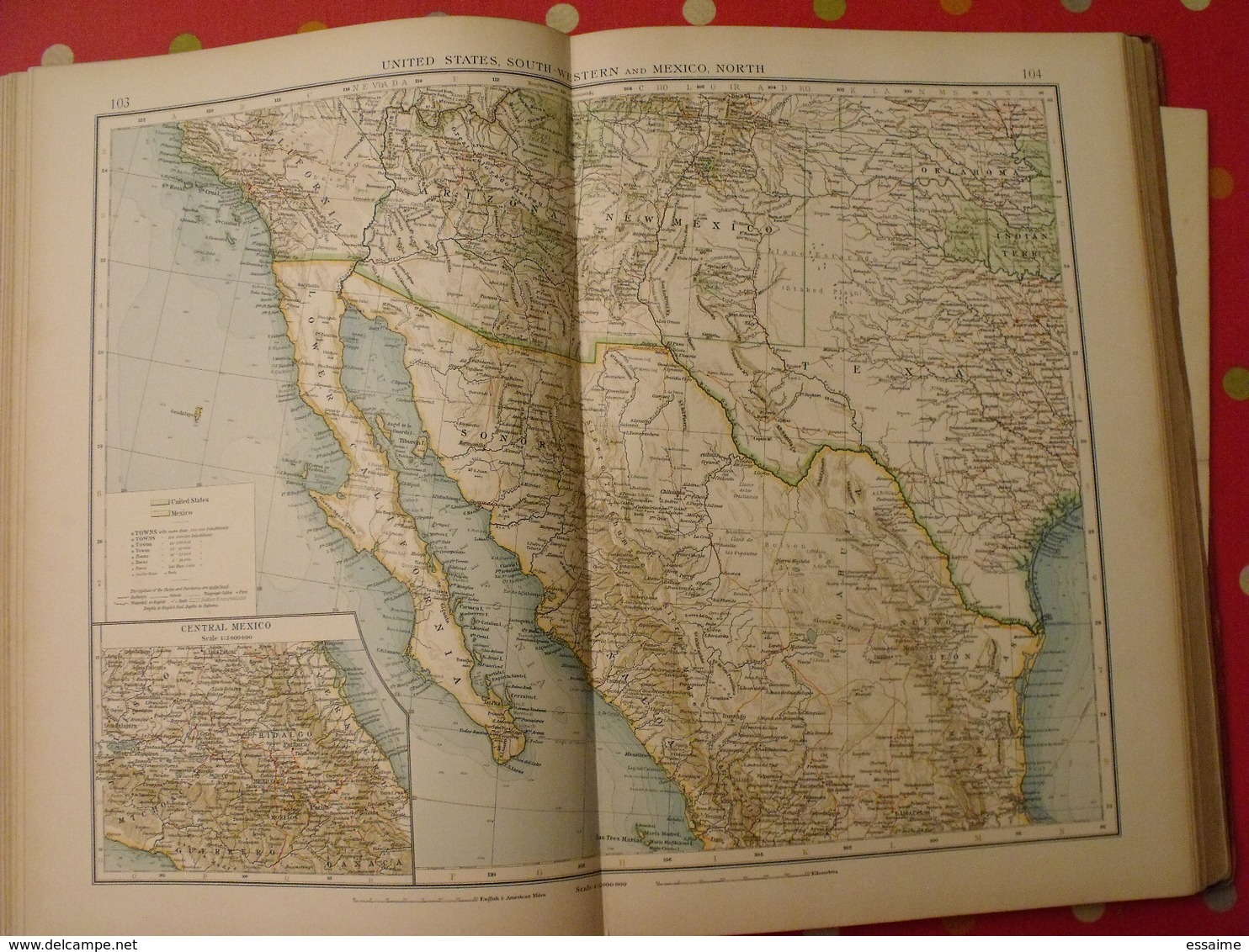 "the Times" Atlas published at the office of "the Times" 1900. 132 pages of Maps (196 Maps) + alphabetical index