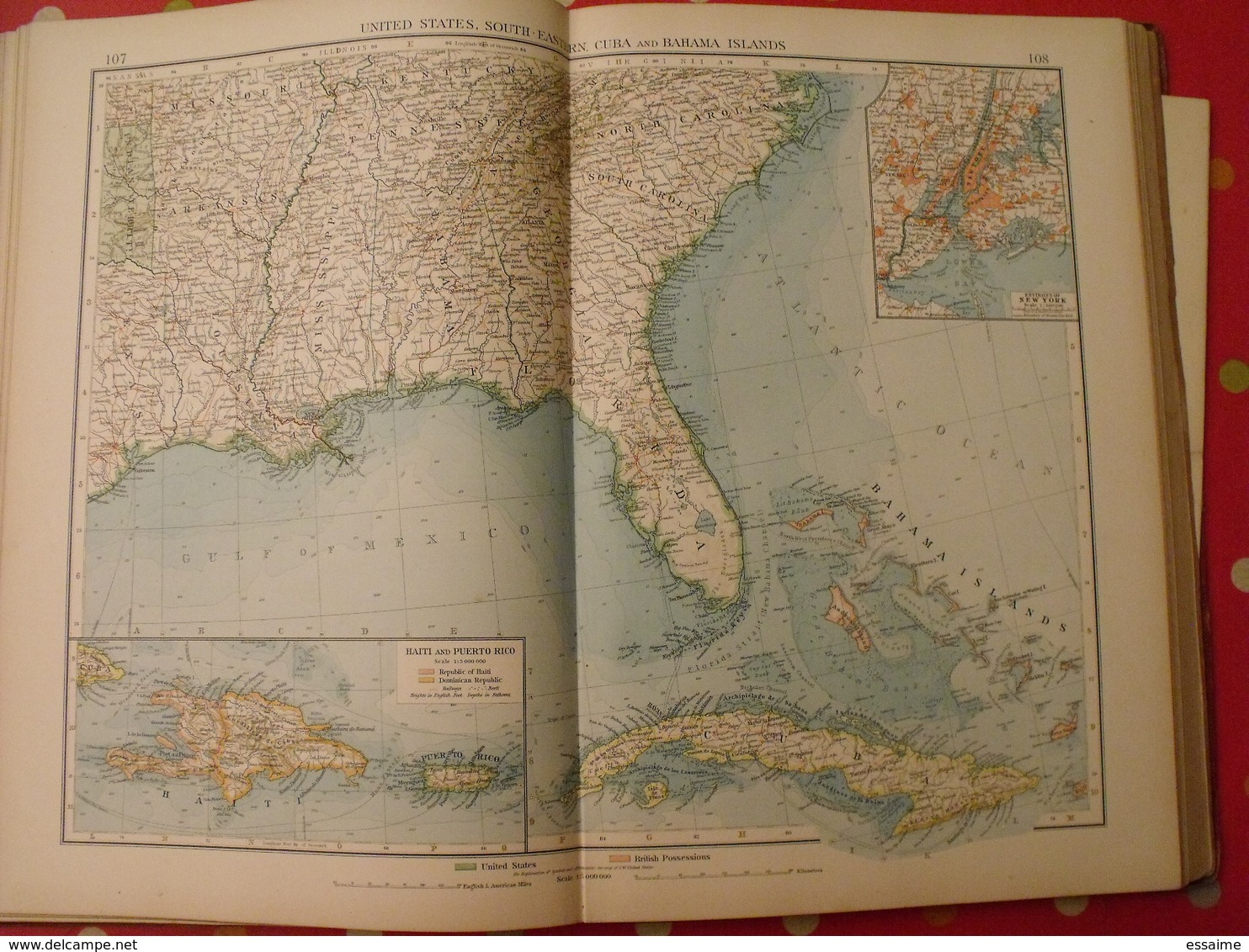 "the Times" Atlas published at the office of "the Times" 1900. 132 pages of Maps (196 Maps) + alphabetical index