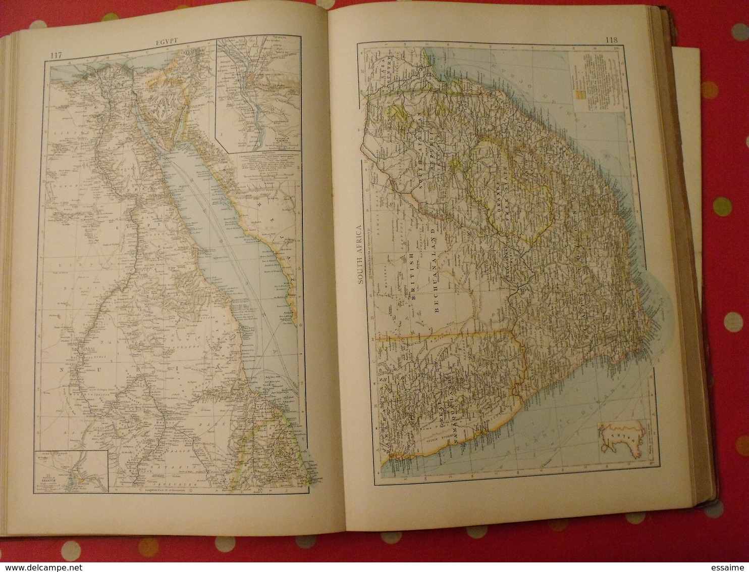 "the Times" Atlas published at the office of "the Times" 1900. 132 pages of Maps (196 Maps) + alphabetical index