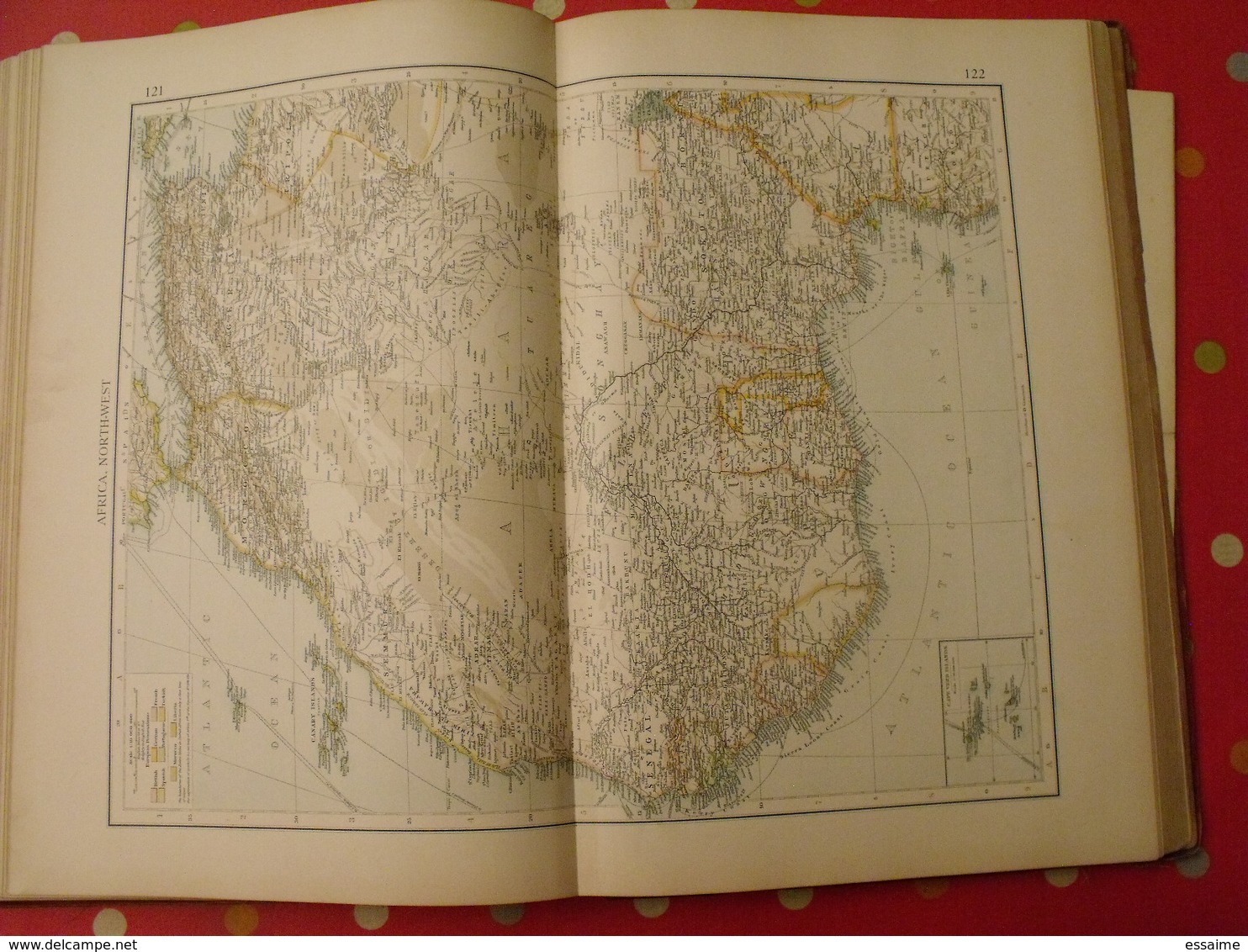 "the Times" Atlas published at the office of "the Times" 1900. 132 pages of Maps (196 Maps) + alphabetical index