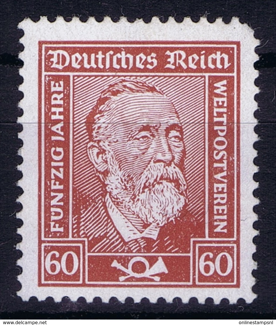 Germany  Mi 362 Y    1924 Postfrisch/neuf Sans Charniere /MNH/**  Gestr. Papier - Unused Stamps