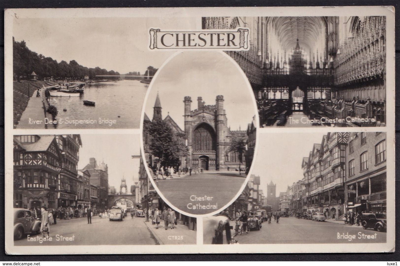 UNITED  KINGDOM  ,  CHESTER ,  OLD  POSTCARD - Chester