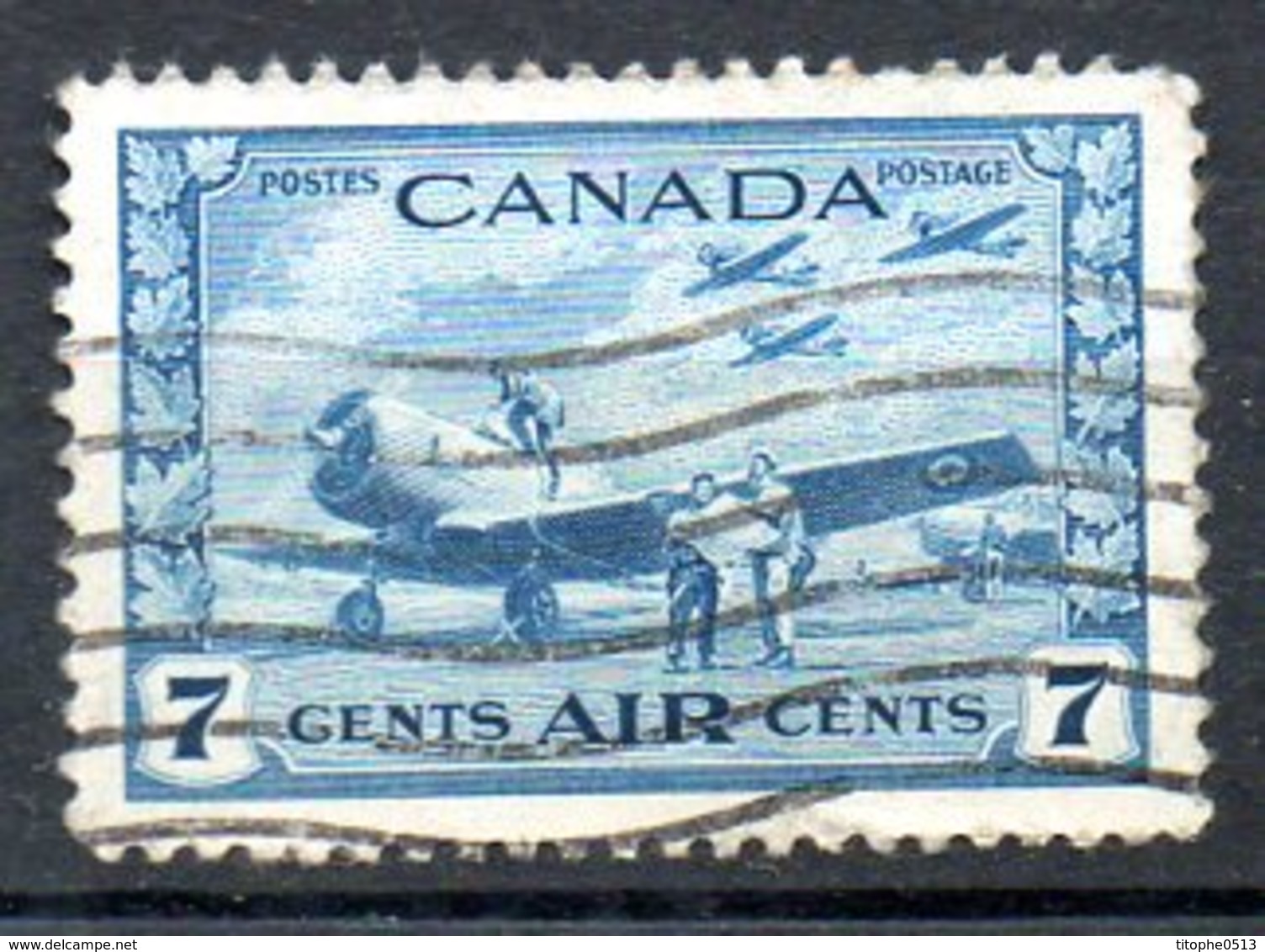 CANADA. PA 8 Oblitéré De 1942-3. Avion. - Avions