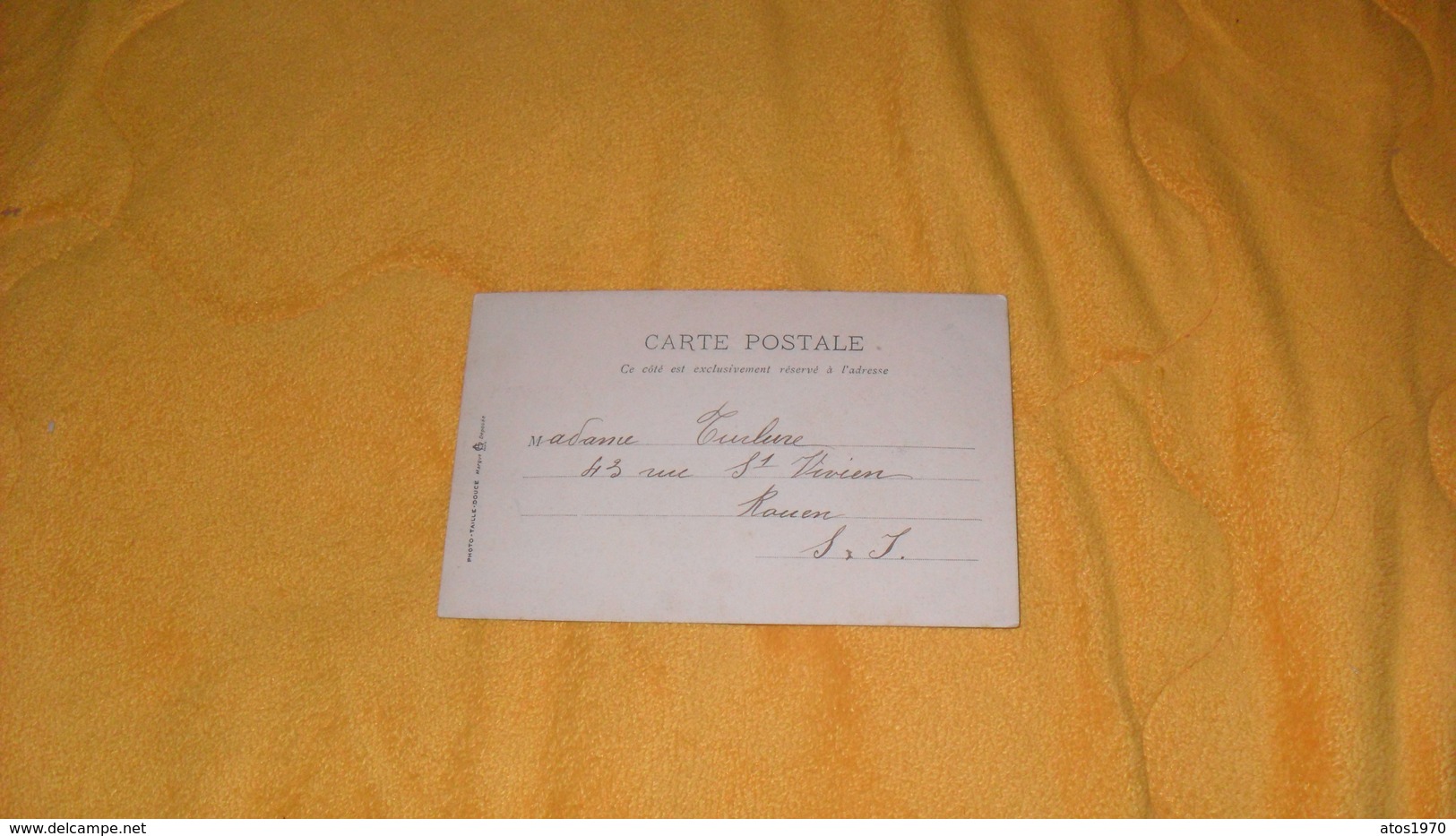 CARTE POSTALE ANCIENNE CIRCULEE DE 1905.../ UNE INVITATION SOIREE FETE...HENRI MORIN...CACHETS + TIMBRE - Morin, Henri