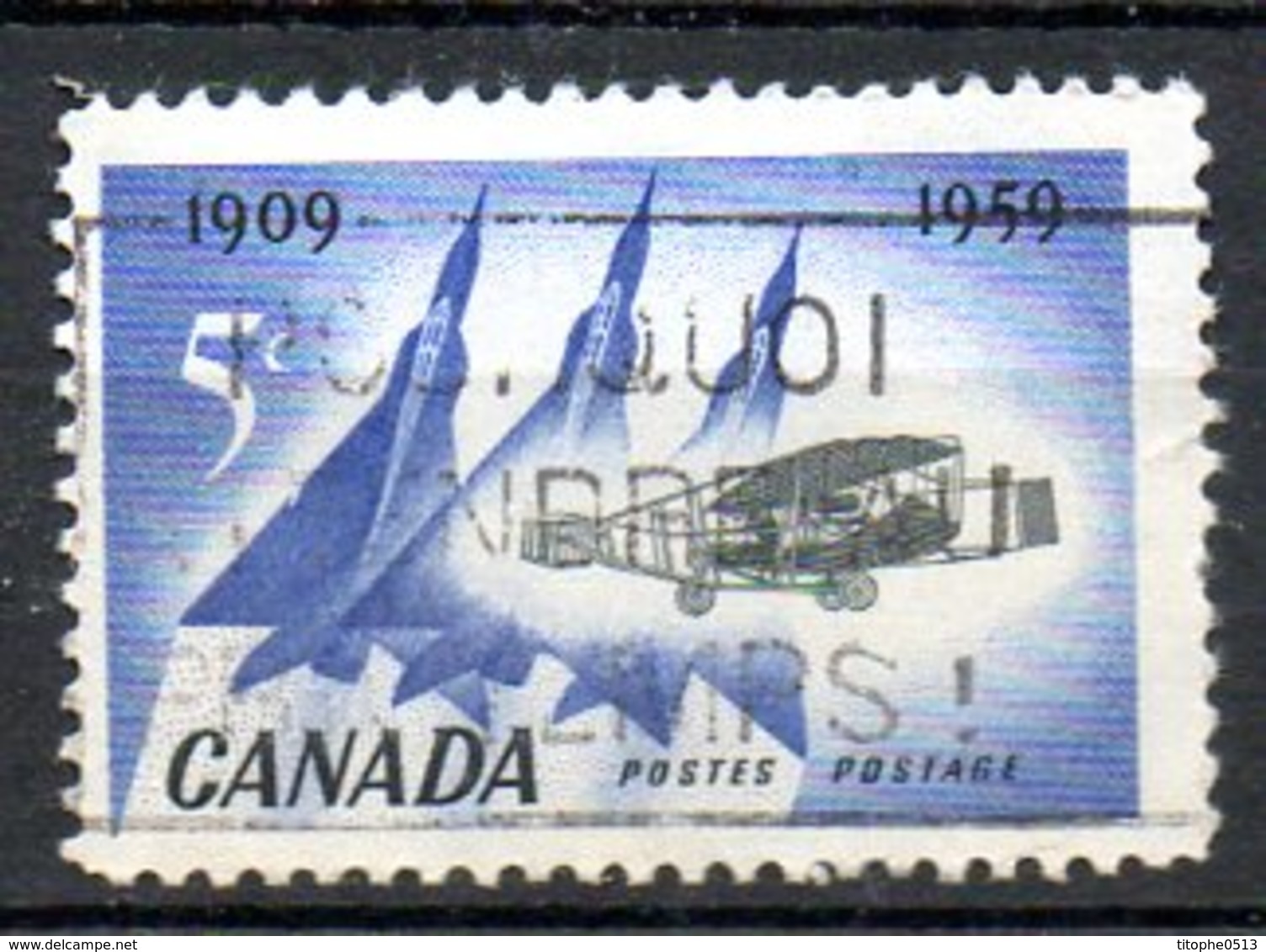 CANADA. N°310 Oblitéré De 1959. Avions. - Avions