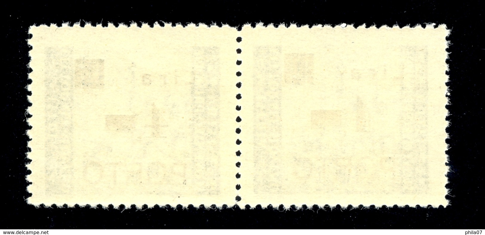 Italy, Yugoslavia - PS No. 10, Type Ia And Error Of Overprint, Thin O In PORTO And Dot Above Tower, Novakovic. - Occup. Iugoslava: Litorale Sloveno