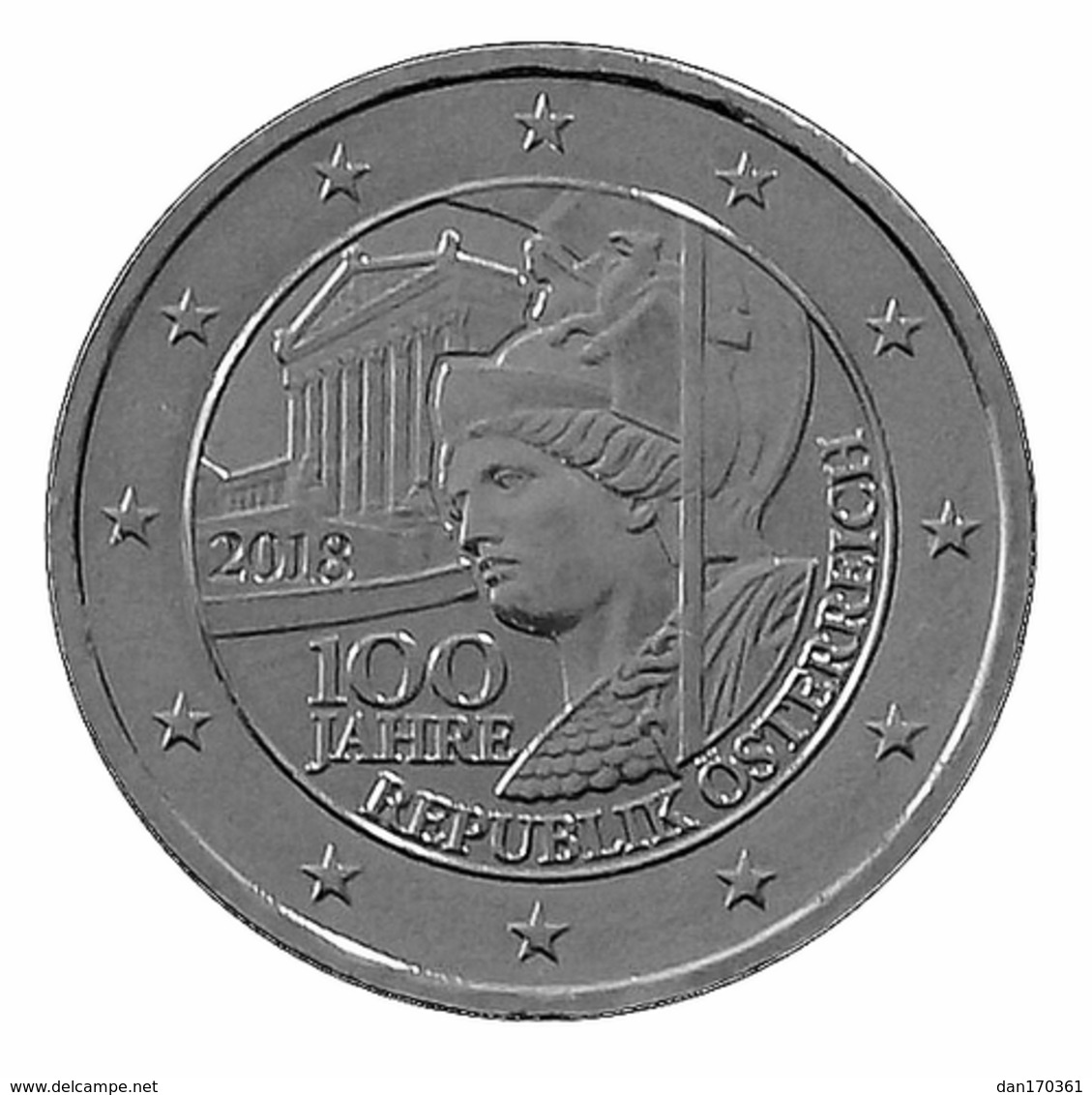 2018- AUTRICHE – REPUBLIQUE - 2 € PLAQUE ARGENT - Autriche