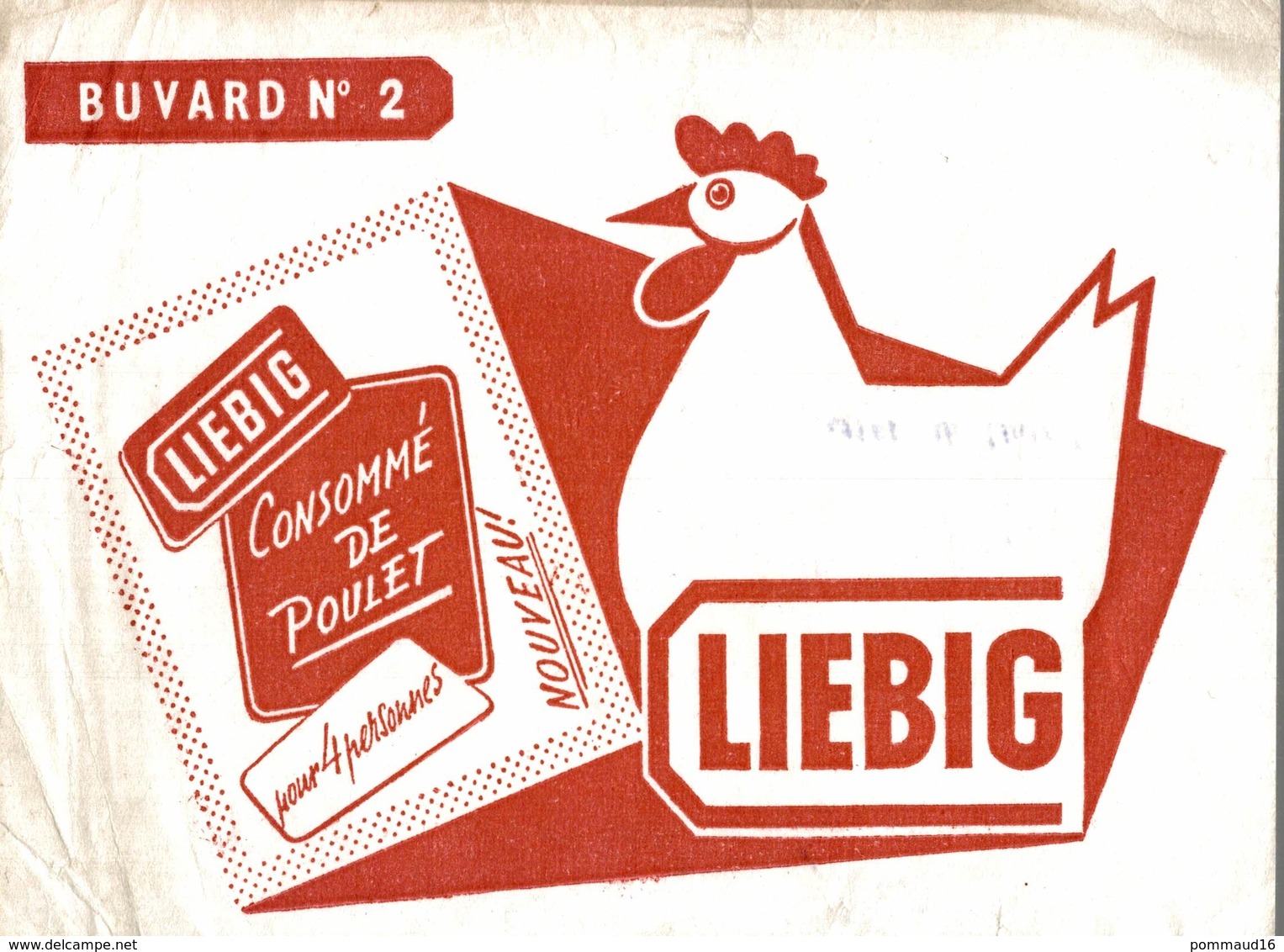 Lot De 4 Buvards Liebig - Minestre & Sughi