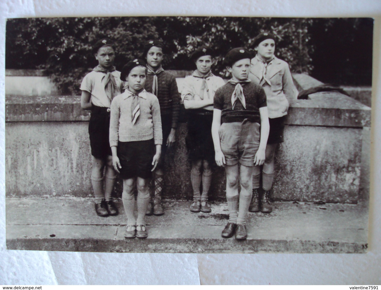 1937-    PHOTO     "  COEURS VAILLANTS 1937      "      - Bretigny Sur Orge  91    -     Net      30 Euros - Autres & Non Classés