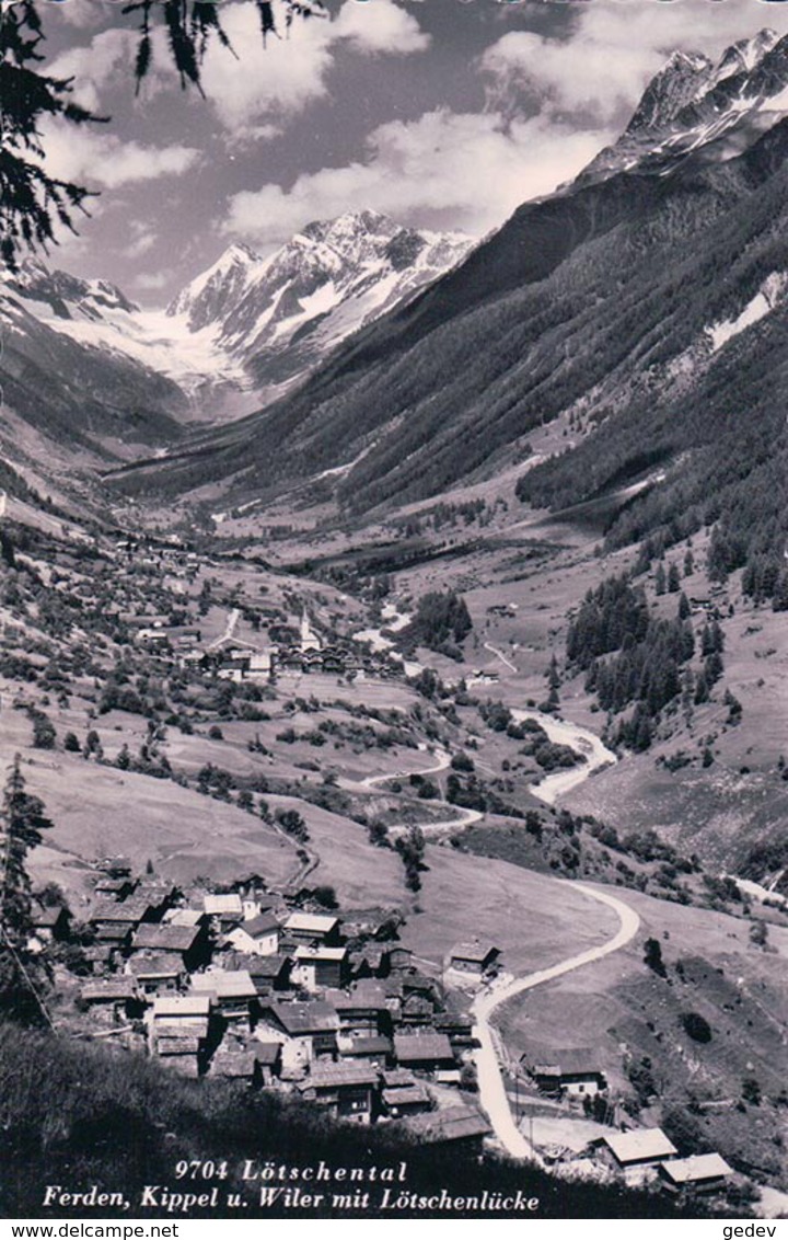 Lötschental VS, Ferden Und Kippel (9704) - Ferden