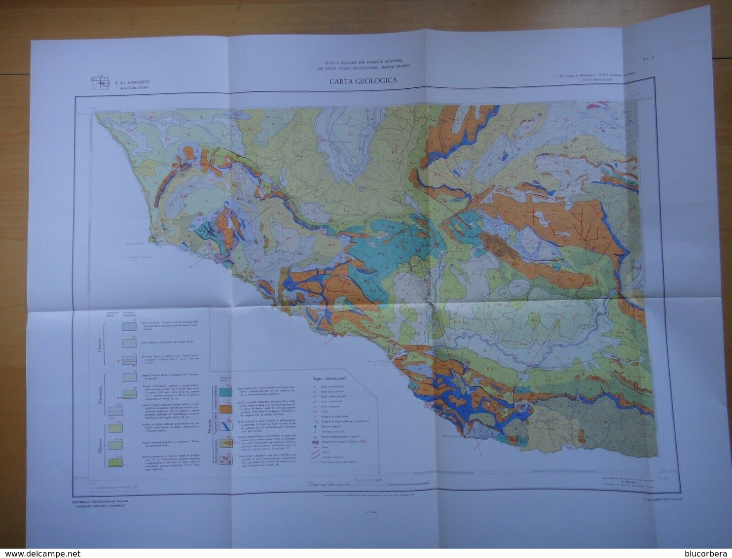 MINIERE: RIVISTA MINERARIA SICILIANA. TAVOLE MINIERA TRABIA TALLARITA - GIBBESI - RAVANUSA E PALMA DI MONTECHIARO MONTEG - Altri & Non Classificati