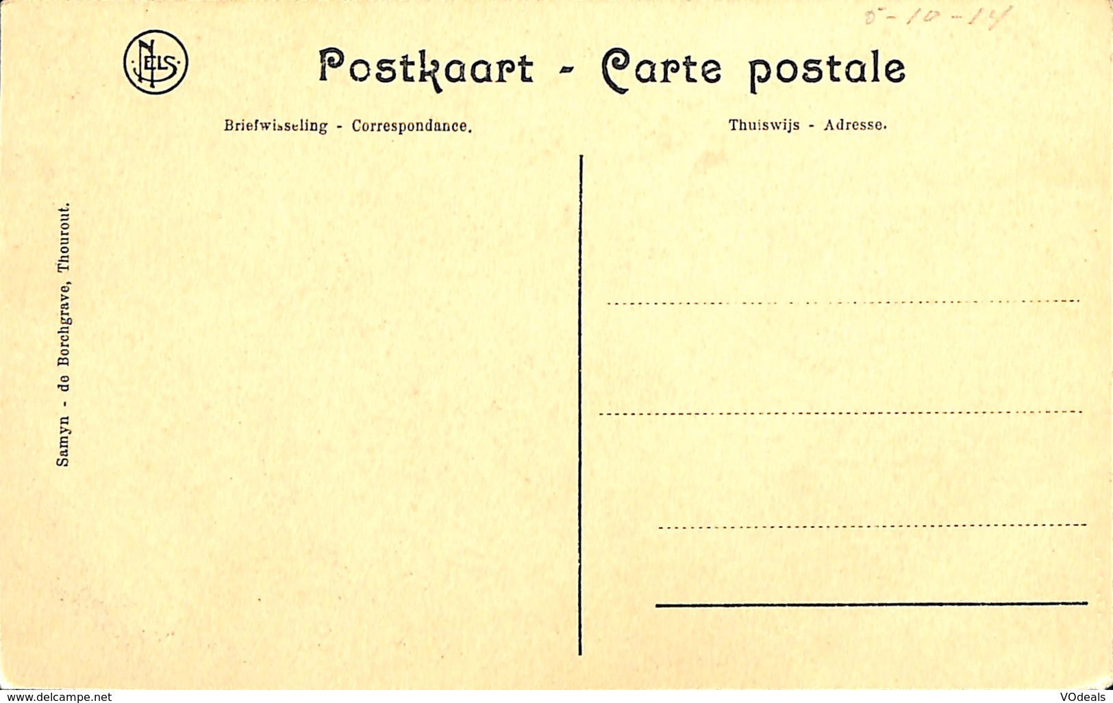 CPA - Belgique - Thourout - Kerktoren - Torhout