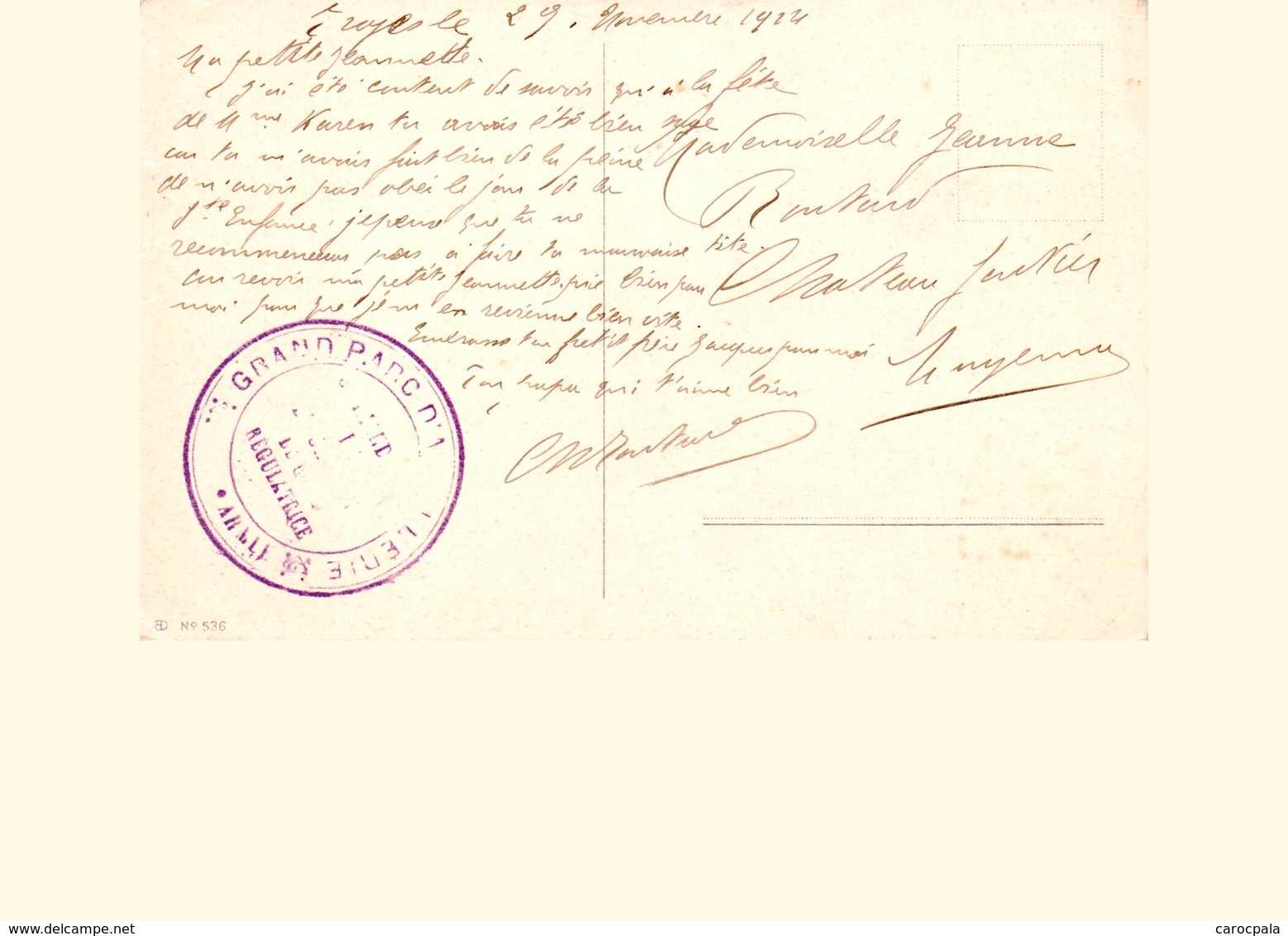 Carte 1920 Signée ETHEL PARKINSON / FILLETTE - SOURIS - Parkinson, Ethel