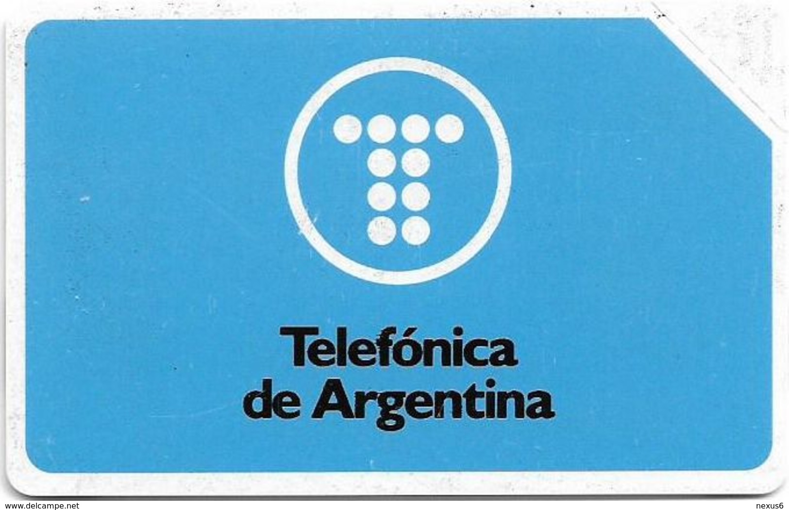 Argentina - Telefónica - URMET - Isologo De Telefónica, 200U, 5.000ex, Mint - Argentinien