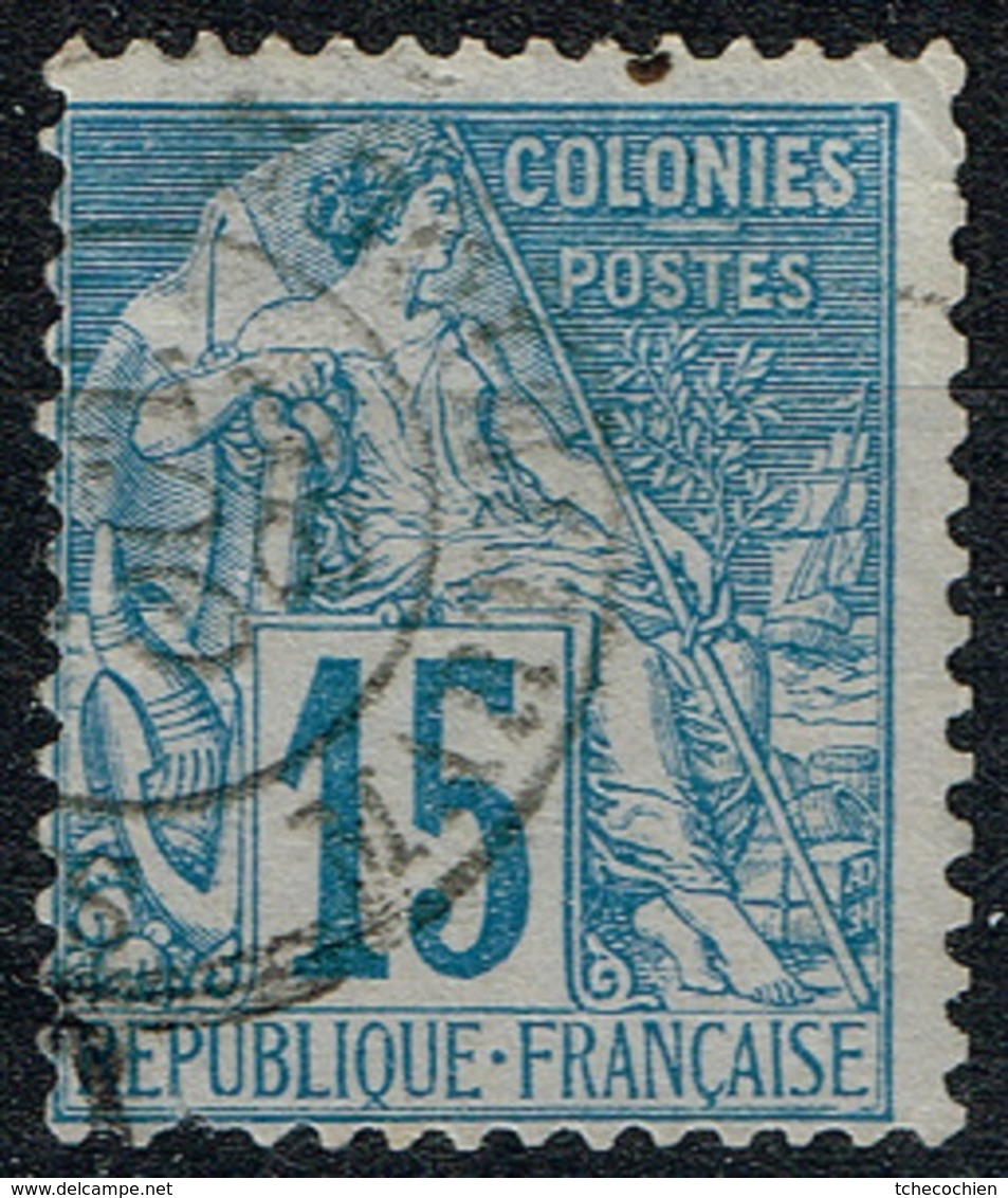 Colonies Françaises - 1881 - Y&T N°51 Oblitéré - Alphée Dubois