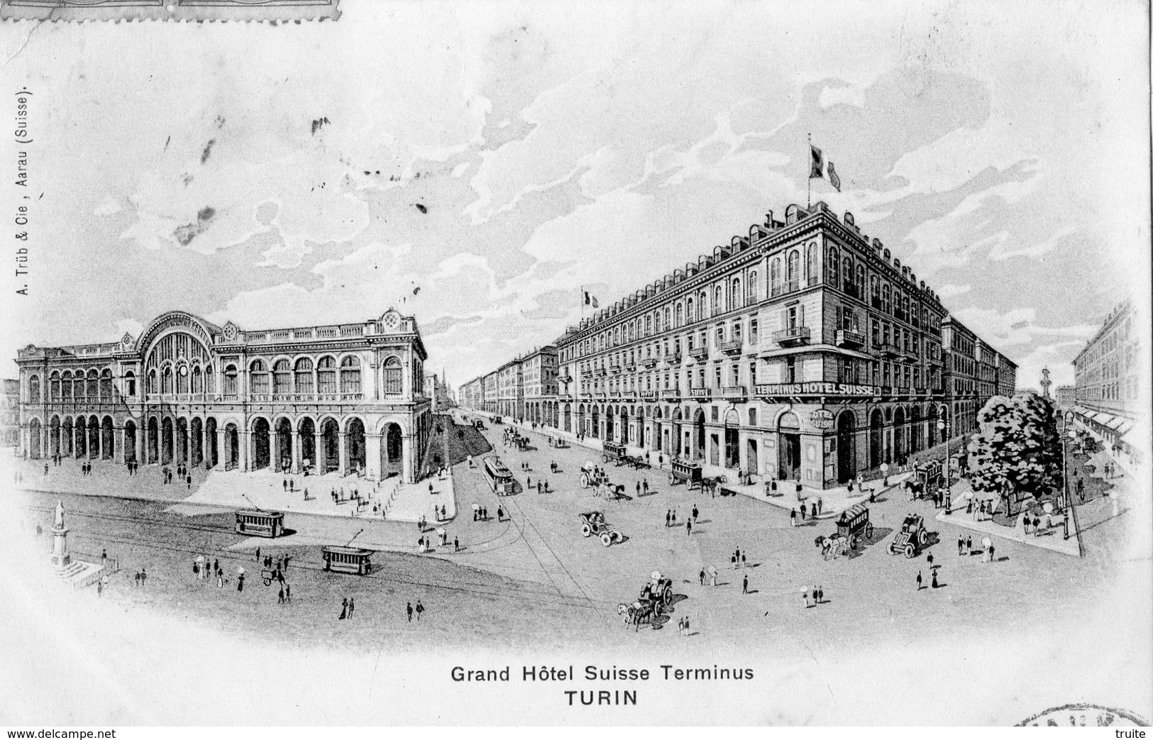 TURIN GRAND HOTEL SUISSE TERMINUS - Bars, Hotels & Restaurants