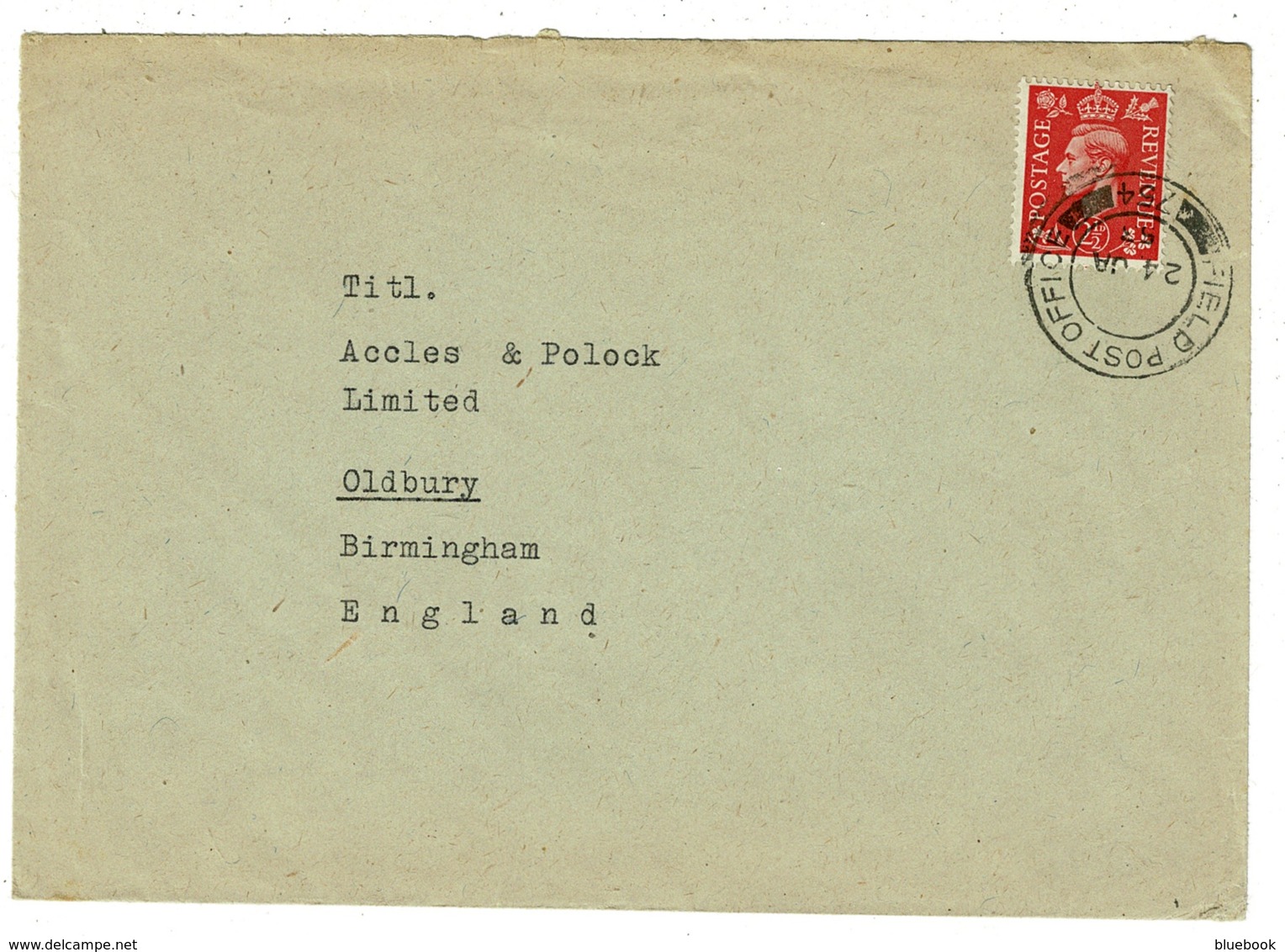 Ref 1332 - 1953 - GB Military Field Post Cover - FPO 754 Vienna Austria - Covers & Documents