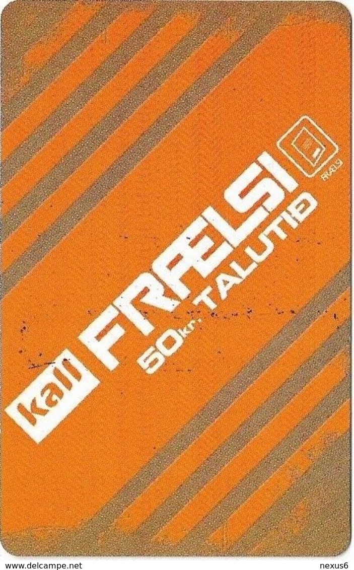 Faroe - Kall Frælsi, 50Kr. GSM Refill, Exp.08.2010, Used - Islas Faroe