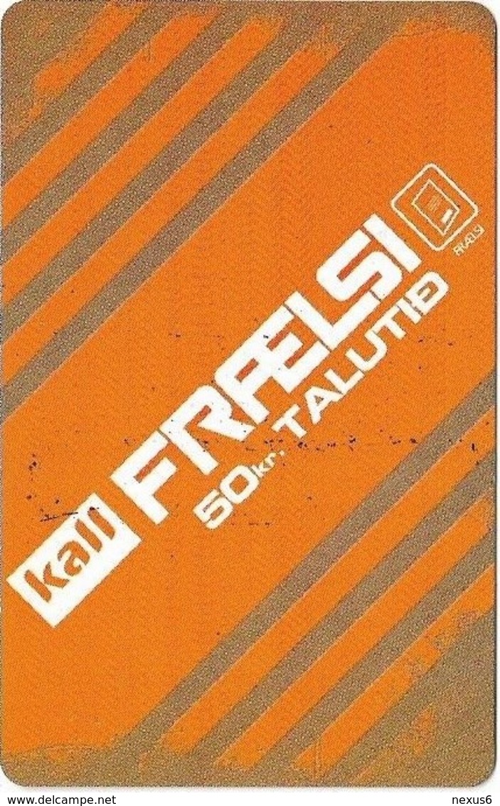 Faroe - Kall Frælsi, 50Kr. GSM Refill, Exp.08.2010, Used - Faroe Islands