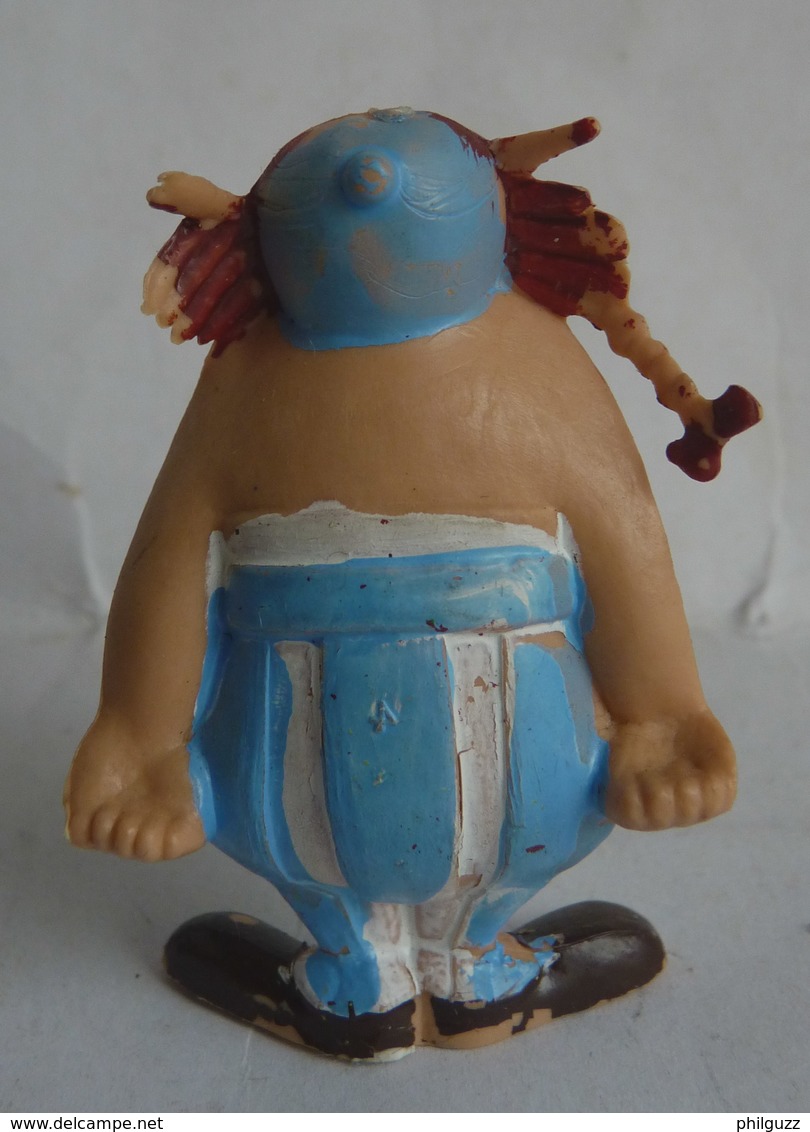 FIGURINE ASTERIX PUBLICITAIRE HUILOR OBELIX 1967 RARE DANS CET ETAT (1) - Asterix & Obelix