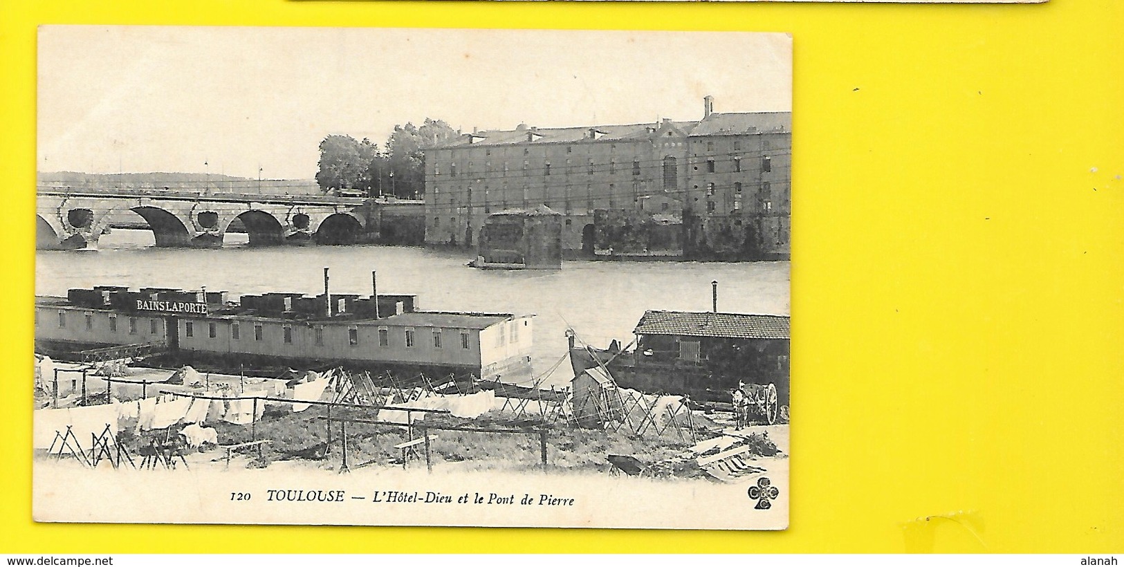 TOULOUSE Bains Laporte Pont De Pierre Hôtel Dieu (CCC&C) Haute Garonne (31) - Toulouse