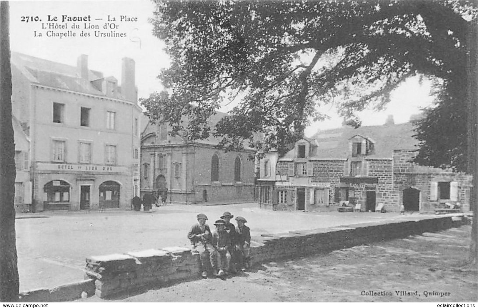 Le Faouet        56           Hôtel Du Lion D'Or             (Voir Scan) - Le Faouet