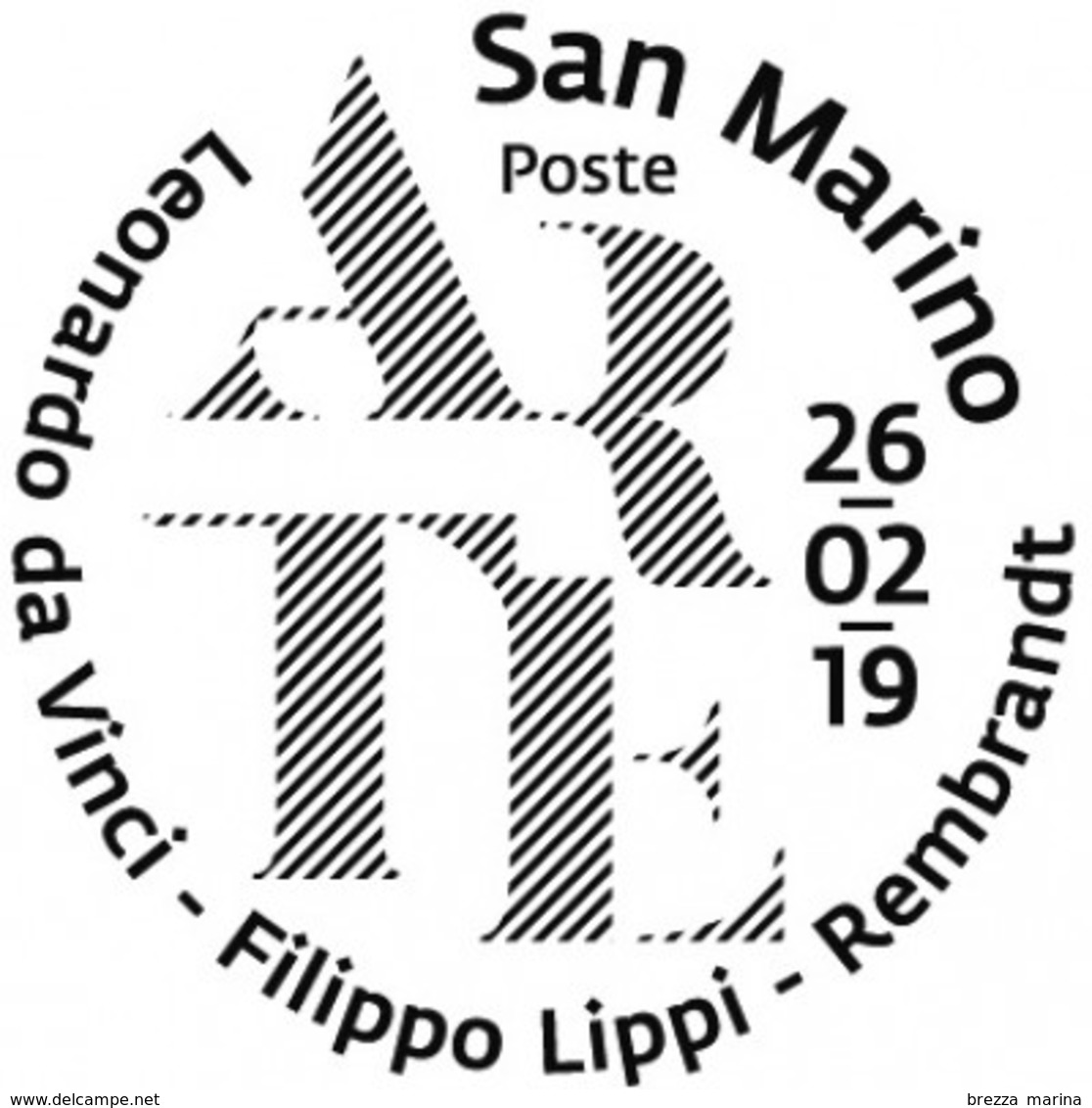 Nuovo - MNH - SAN MARINO - 2019 - Arte - 500 Anni Della Morte Di Leonardo Da Vinci - Annunciazione - 0.10 - Nuovi