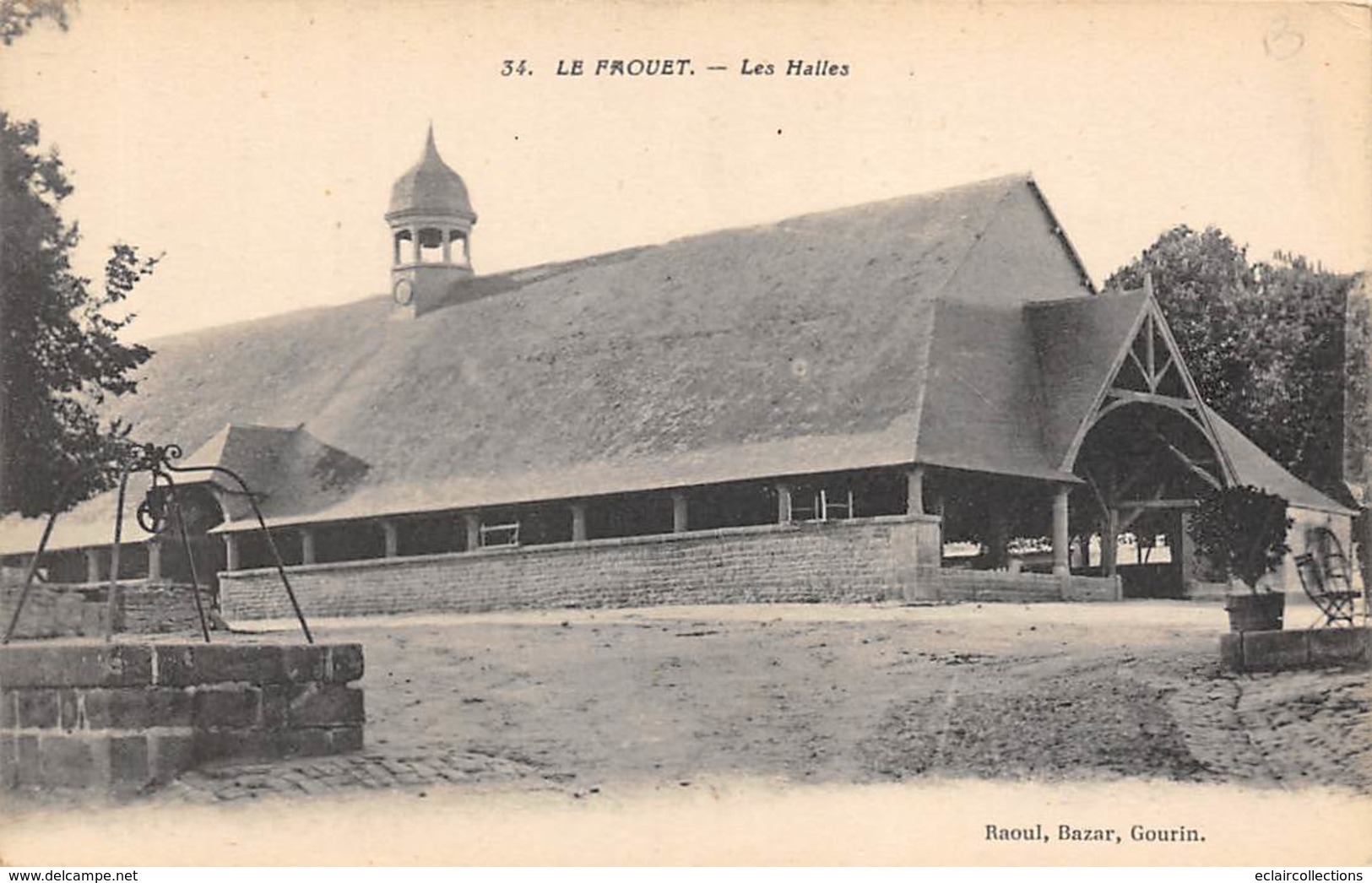 Le Faouet        56       Les Halles               (Voir Scan) - Le Faouet