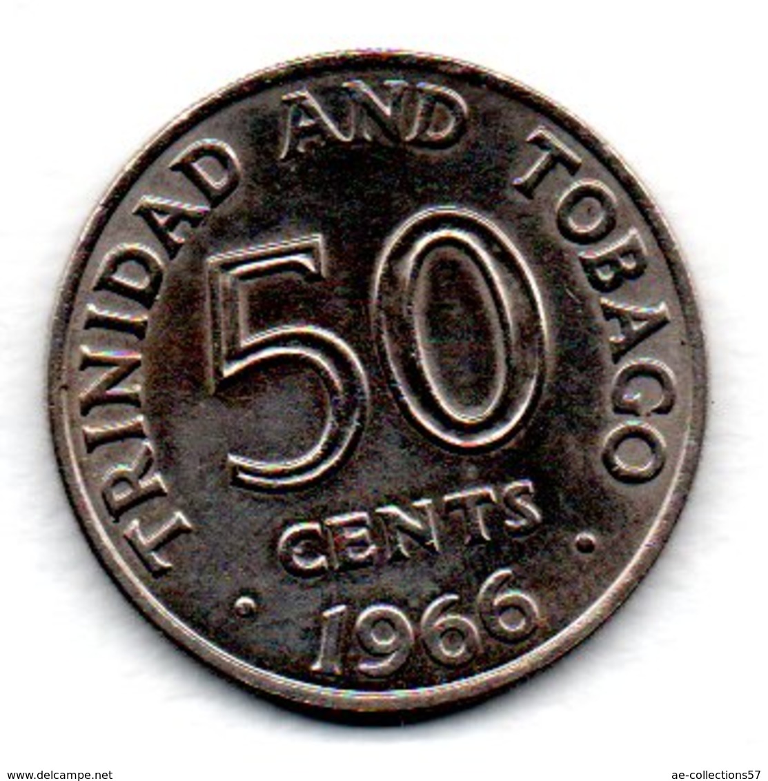 Trinidad Et Tobago / KM 5 / 50 Cents 1966 / SUP - Trindad & Tobago