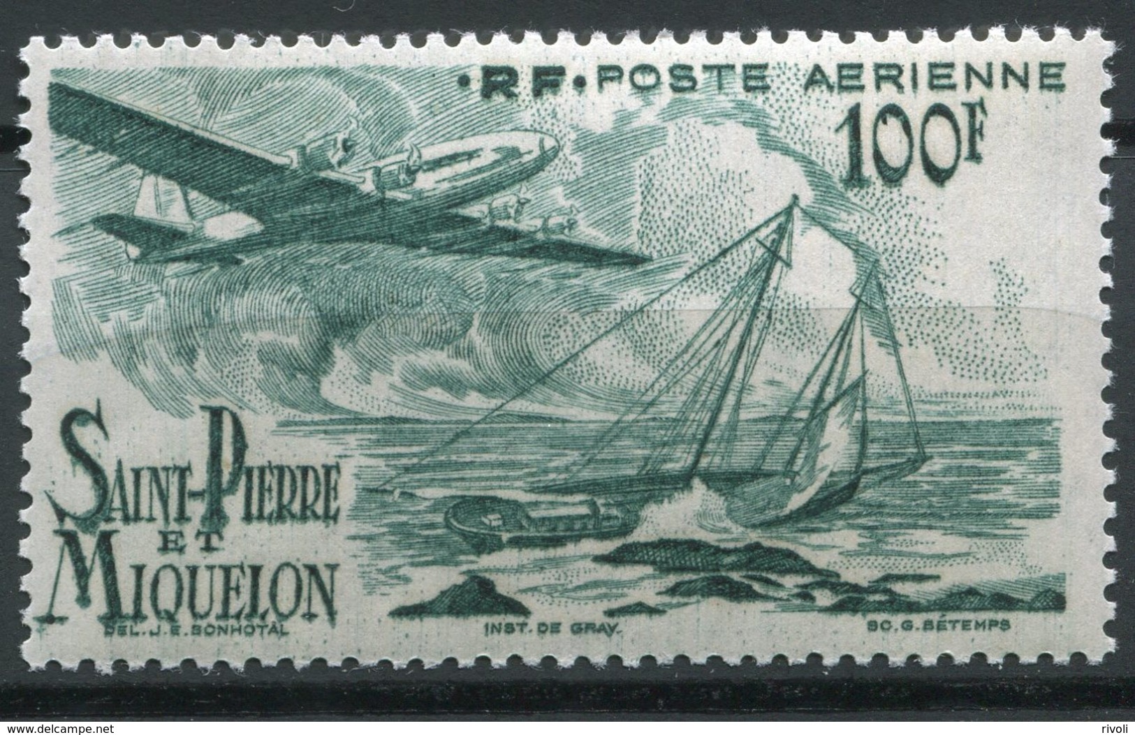 Saint Pierre Et Miquelon  TB Série N° YVERT PA 19 Neuf ** - Neufs