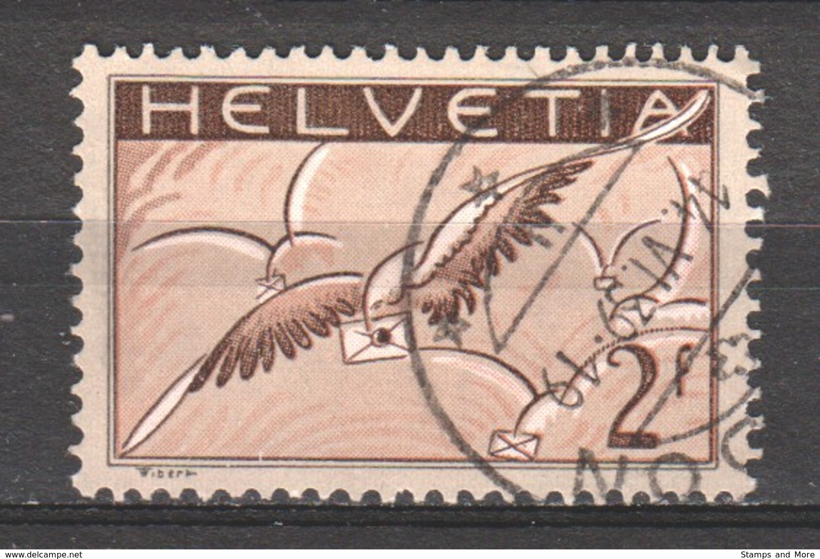 Switzerland 1935 Mi 245z Canceled (1) - Used Stamps