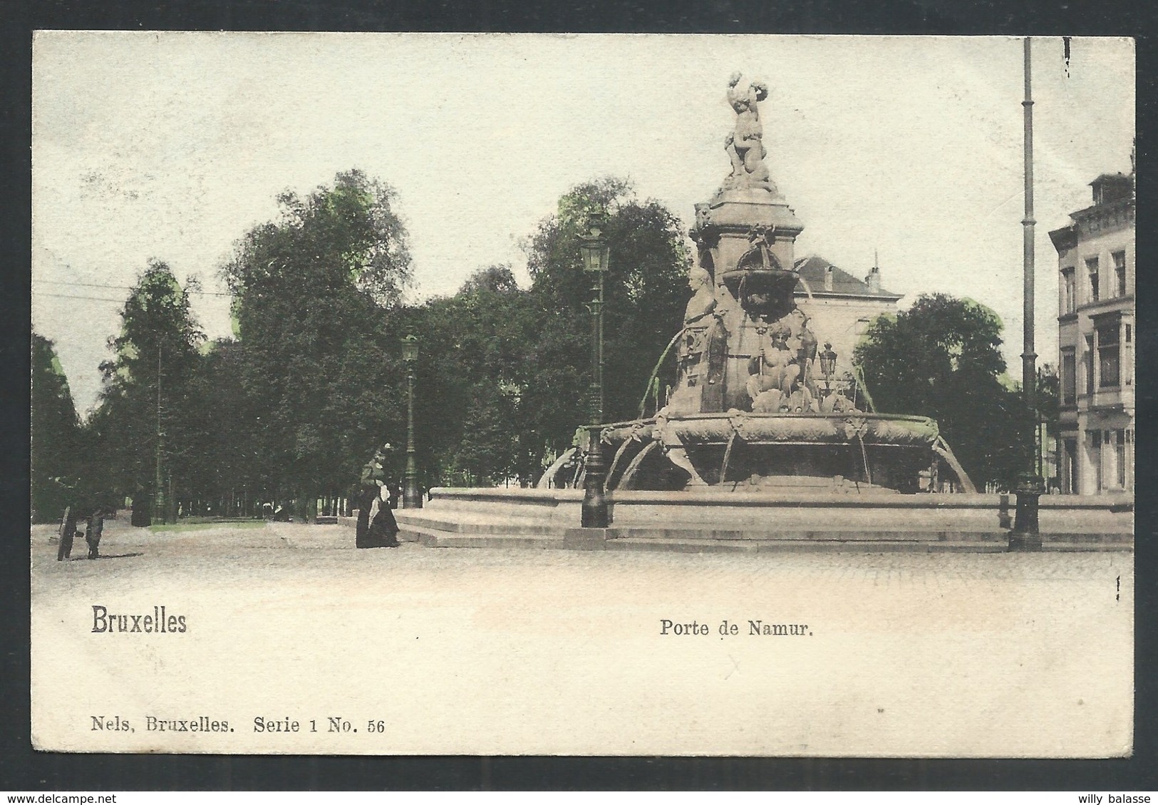 +++ CPA - BRUSSEL - BRUXELLES - Porte De Namur - Nels Série 1 N° 56 Colorisée  // - Bruxelles-ville