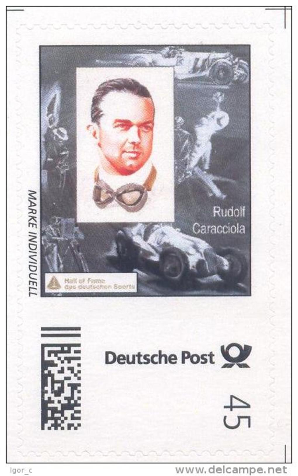 Germany Deutschland - Rudolf Caracciola - Pre Formula 1 Car Racing - 3 X Champion Personalized - Automobile