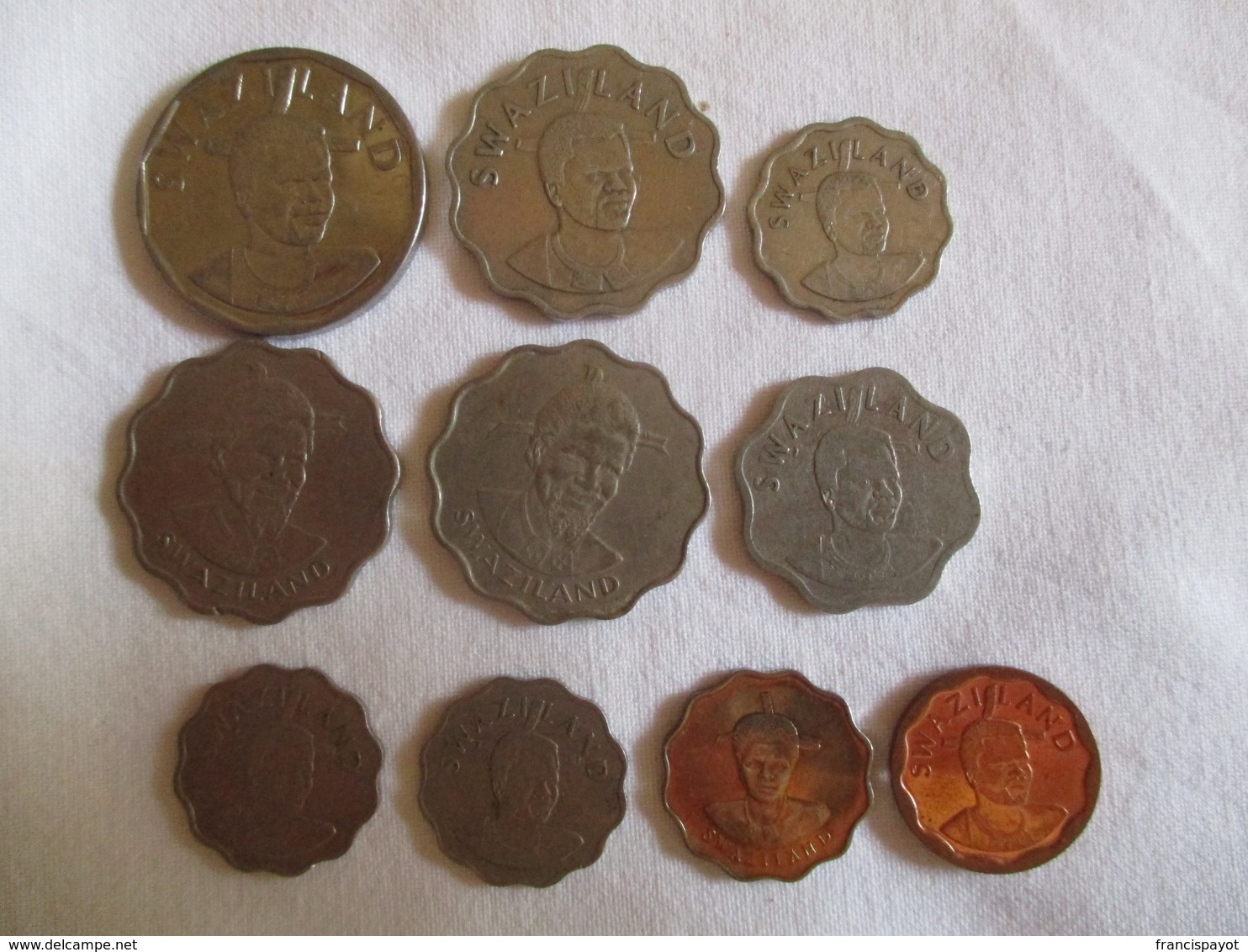 Swaziland: 6 Coins 1974 - 2015 - Swaziland