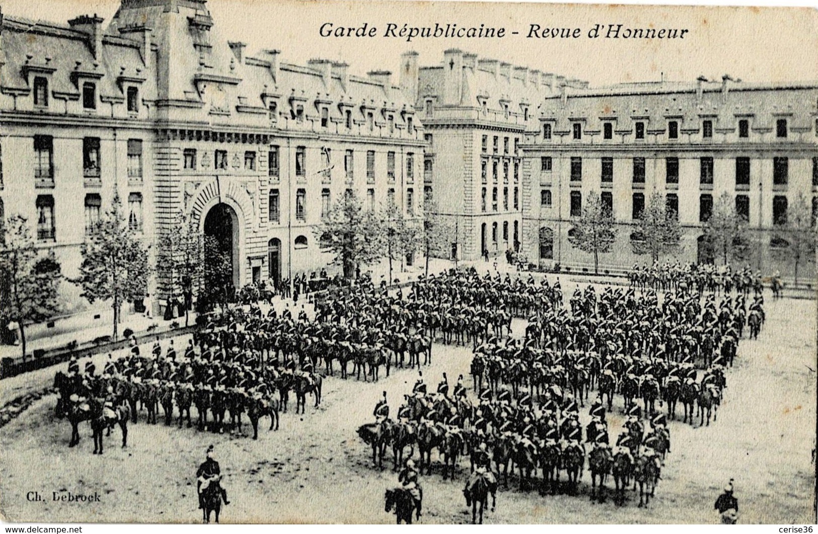 Garde Républicaine Revue D'Honneur Circulée En 1907 - Régiments