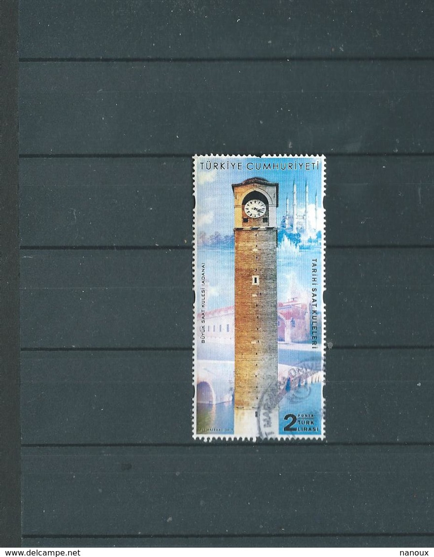 Timbre Oblitére De Turquie 2019 - Used Stamps