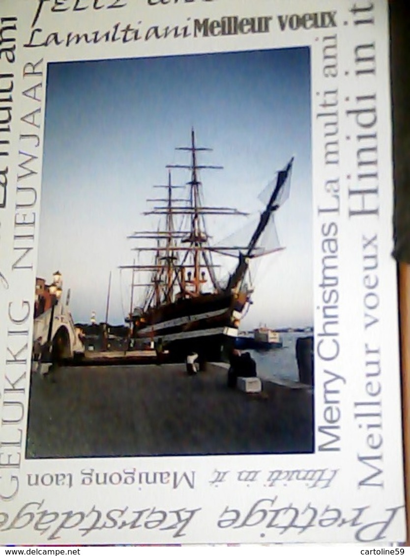 VENEZIA  NAVE SCUOLA MARINA MILITARE  ITALIA  AMERIGO VESPUCCI Biglietto  S1990 HK4710 - Guerra