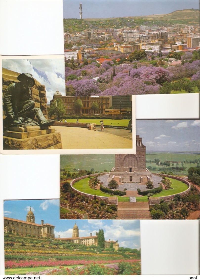 Zuid - Africa / South - Africa  : Pretoria ---- 12 Cards - Afrique Du Sud