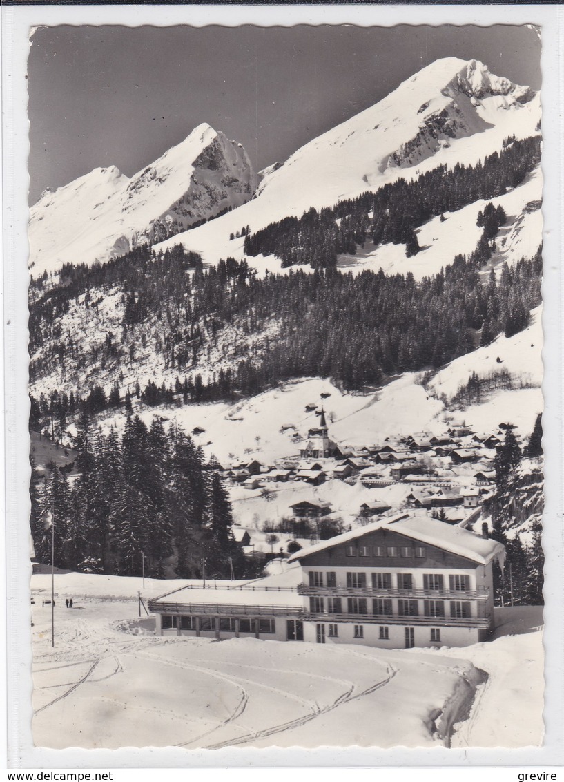 Bellegarde / Jaun, En Hiver, Chalet Gastlosen Et Les Bruns. Format 10 X 15 - Bellegarde