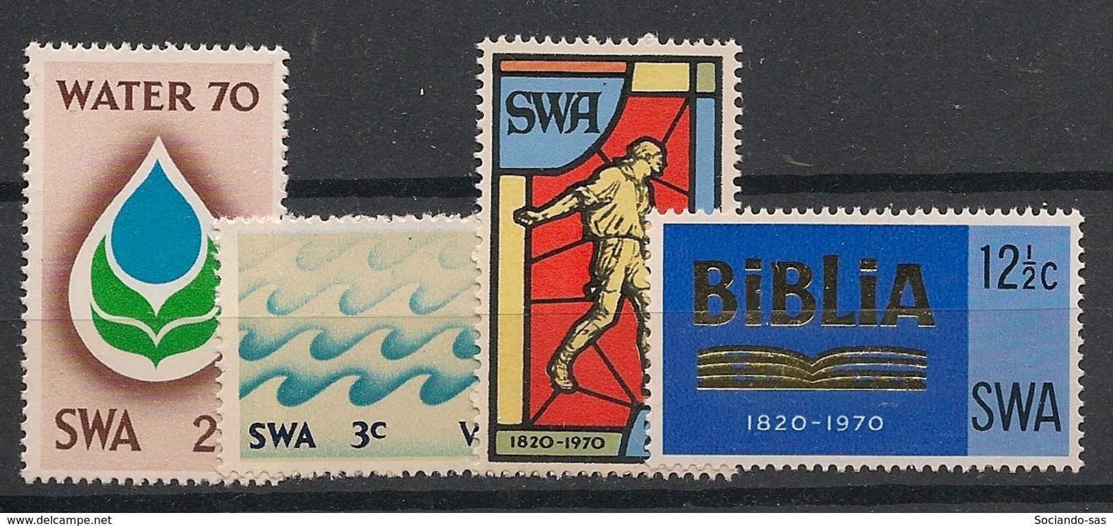 SWA / South West Africa - Année Complète 1970 -  N°Yv. 300 à 303 - 4 Values - Neuf Luxe ** / MNH / Postfrisch - Namibie (1990- ...)