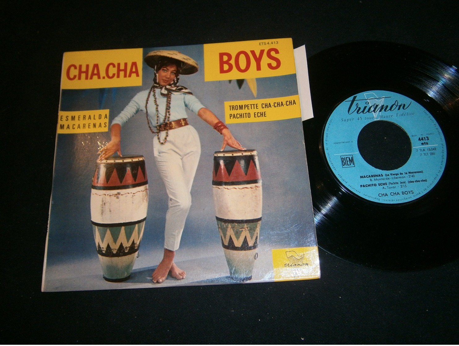 EP 45t / Cha Cha Boys Esmeralda Trianon Languette - Musiche Del Mondo