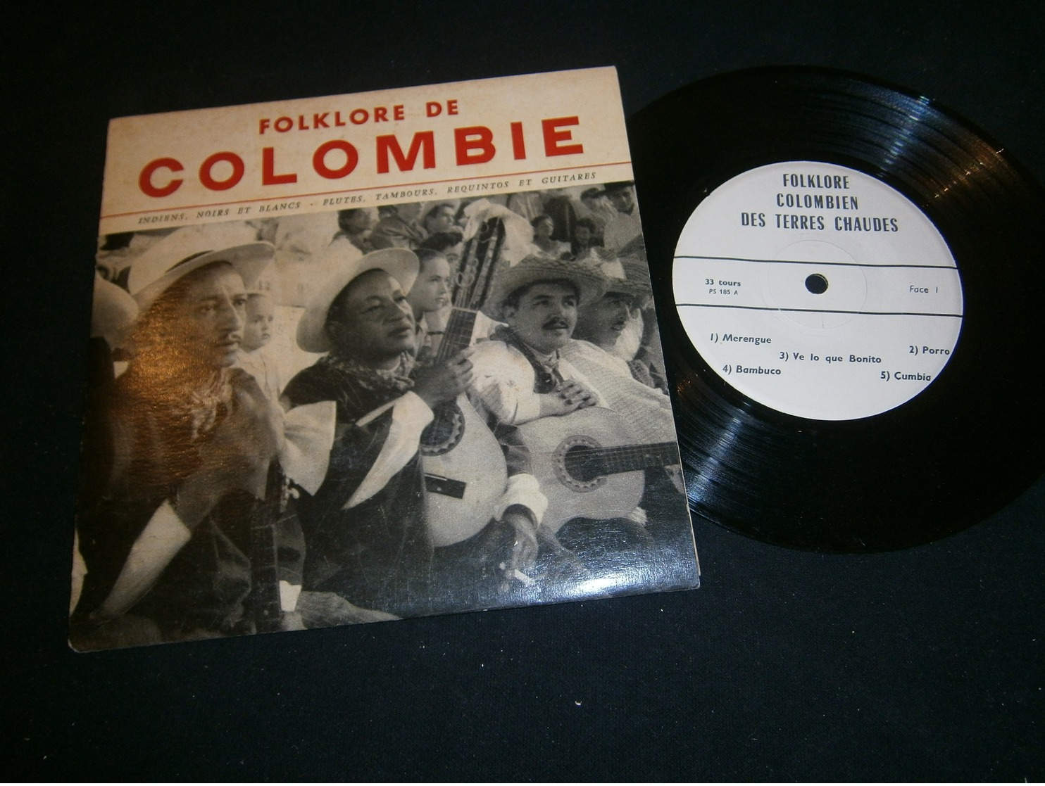 EP 33 T / Folklore De Colombie - Musiche Del Mondo